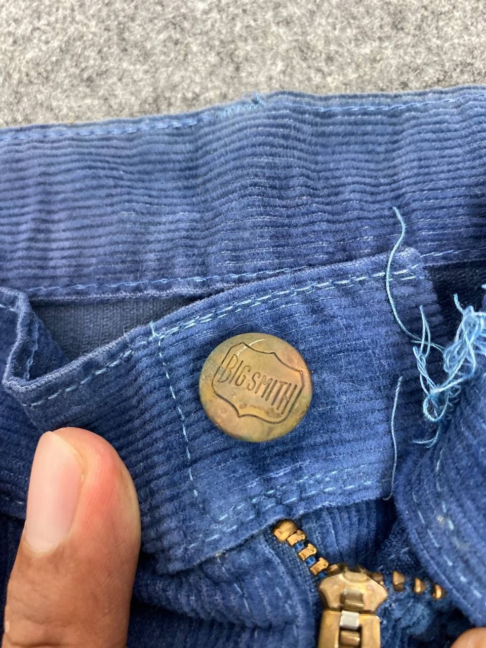 Vintage vintage 70s bigsmith corduroy bootcut flare denim Size US 34 / EU 50 - 6 Thumbnail