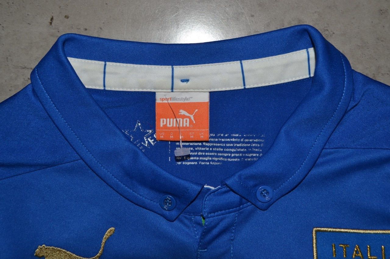 Puma Puma Italia National Football Team Football Soccer Jersey Size US M / EU 48-50 / 2 - 10 Thumbnail