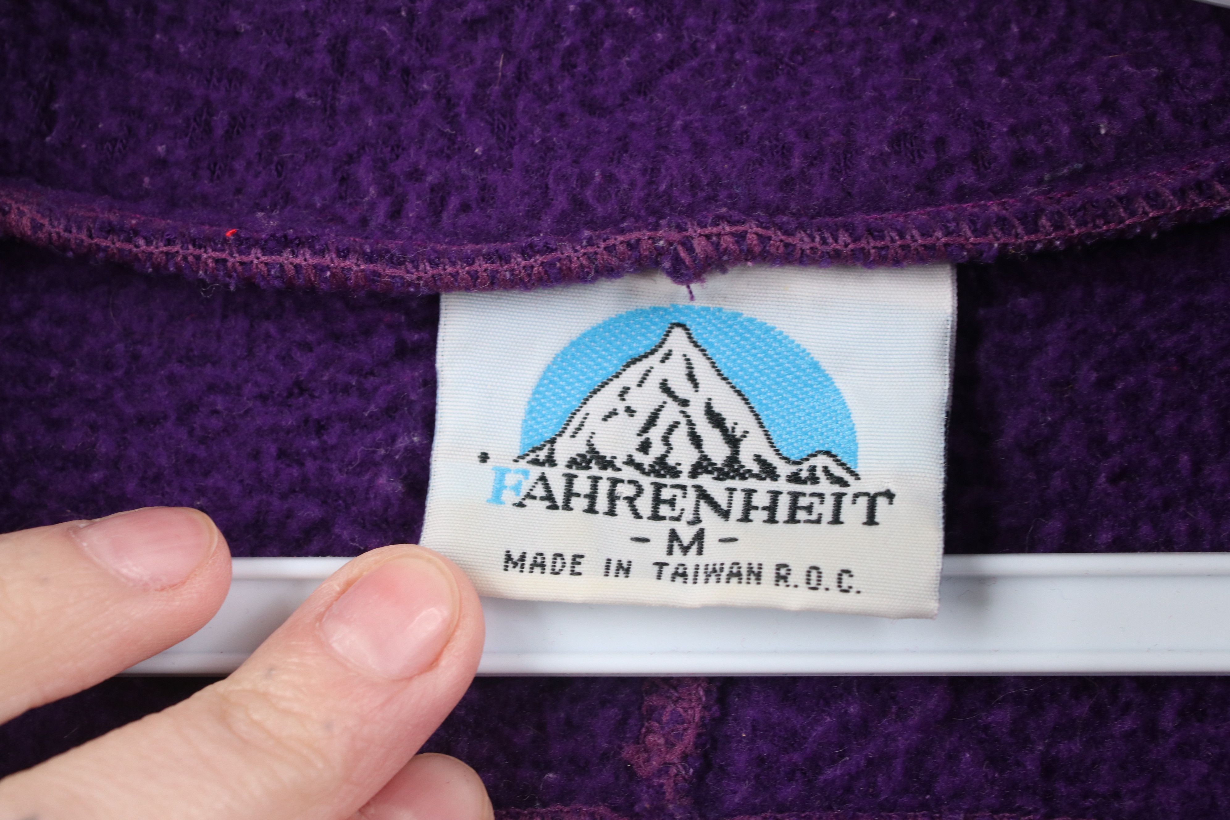 Vintage Vintage 90s Streetwear Skiing Fleece 1/4 Zip Sweater Size US M / EU 48-50 / 2 - 6 Thumbnail