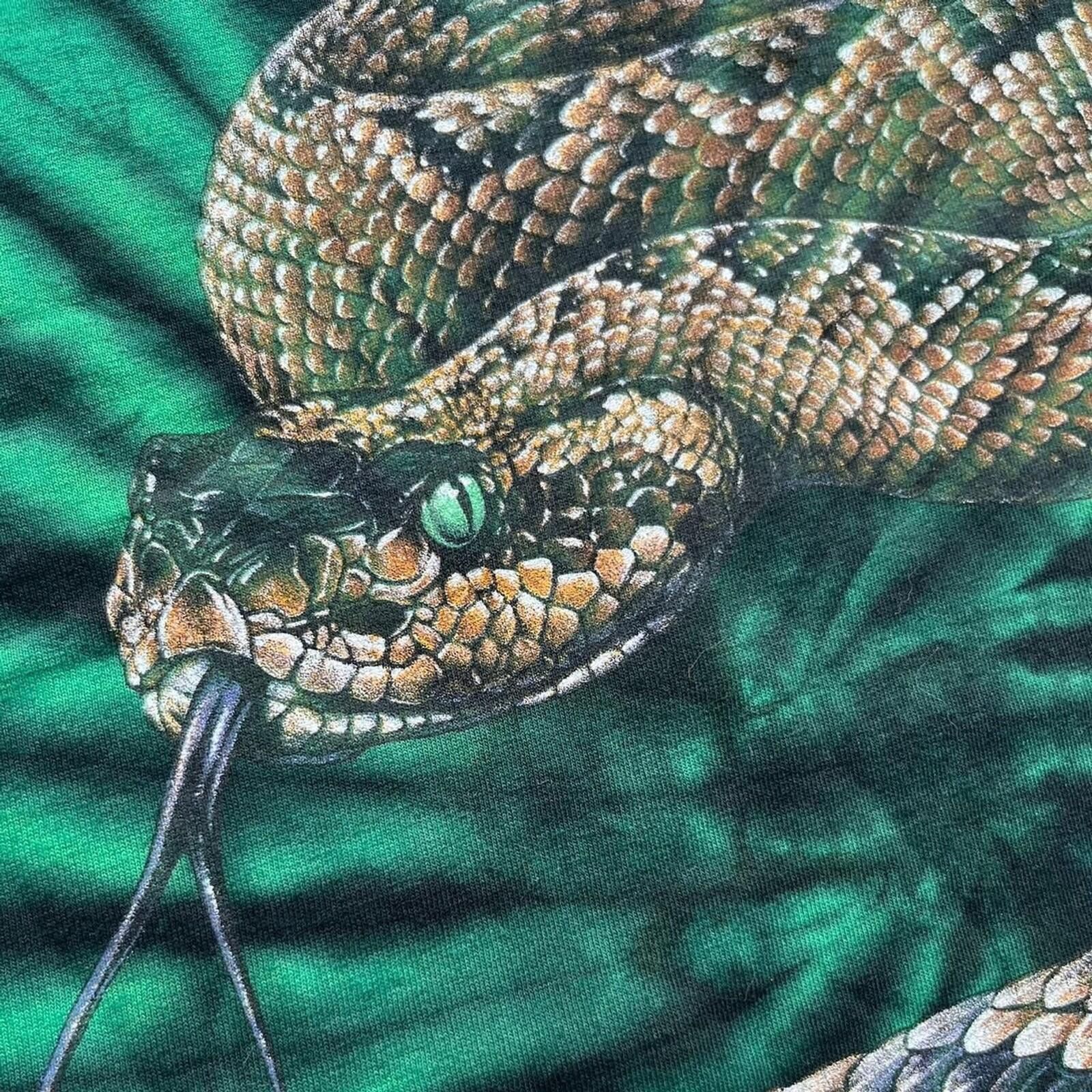 Other Vintage Rattlesnake Wrap-Around Tie-Dye Double-Sided Shirt Size US XXL / EU 58 / 5 - 2 Thumbnail
