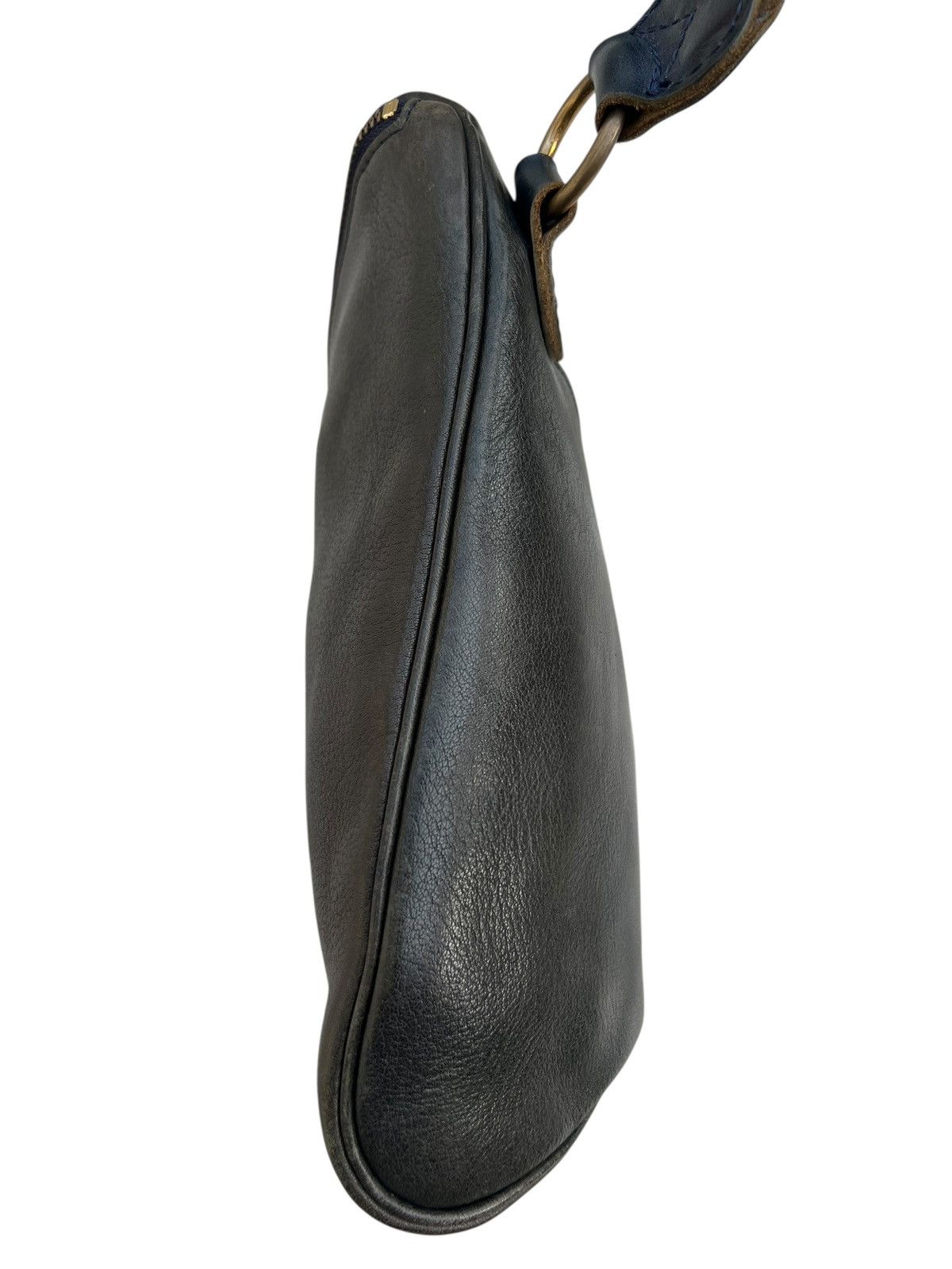Freewheelers SLOW Japan Patina Olive Green Leather Messenger Bag Size ONE SIZE - 11 Thumbnail