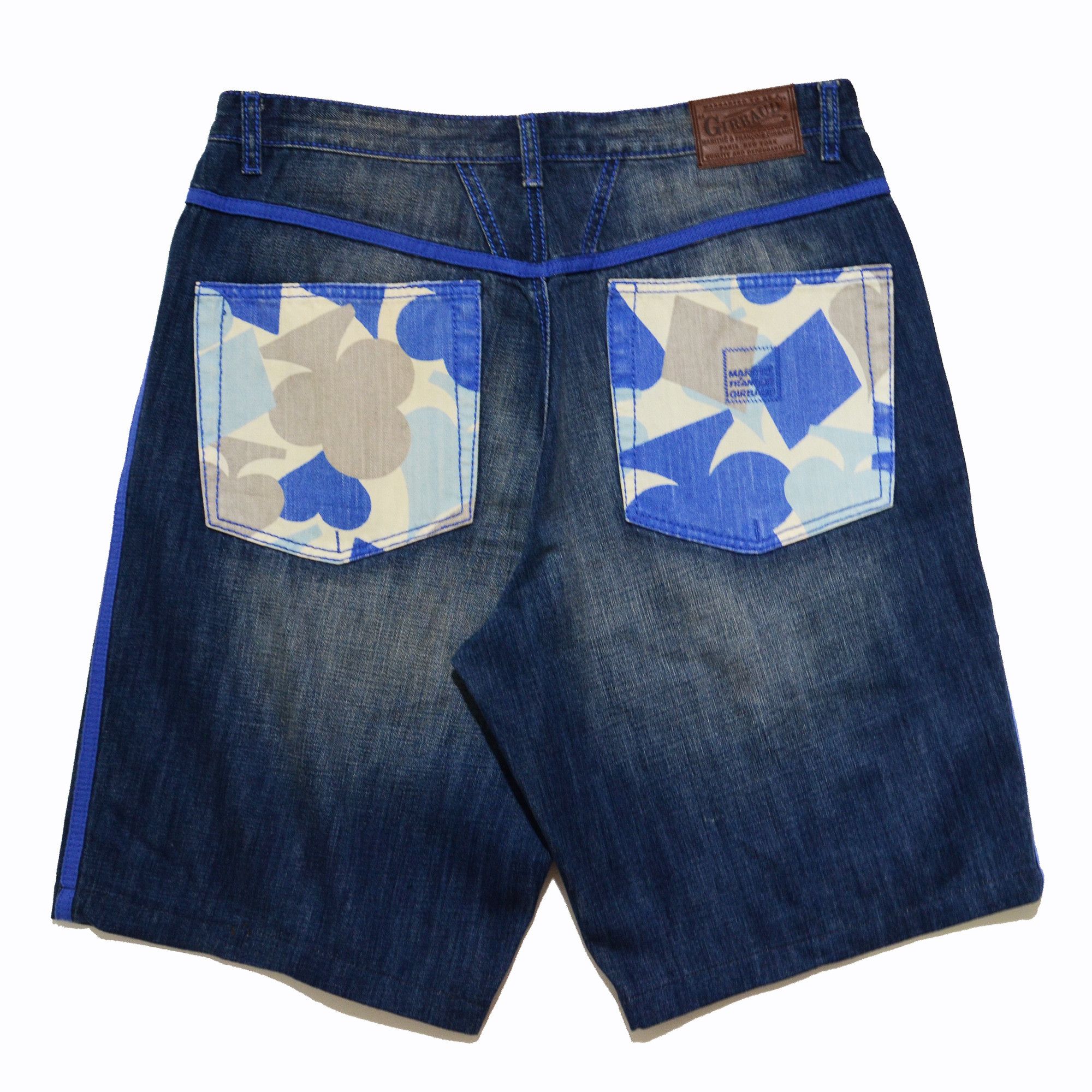 Marithe + Francois Girbaud M+FG Denim Shorts Y2K Hiphop 2006 Craft Size US 34 / EU 50 - 2 Thumbnail