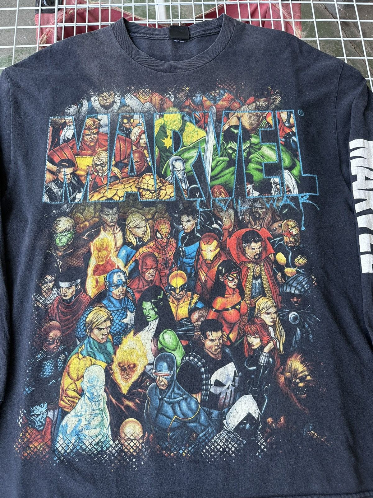 Marvel Comics × Vintage Vintage Mavel Civil Wars 00s Size US XL / EU 56 / 4 - 2 Thumbnail