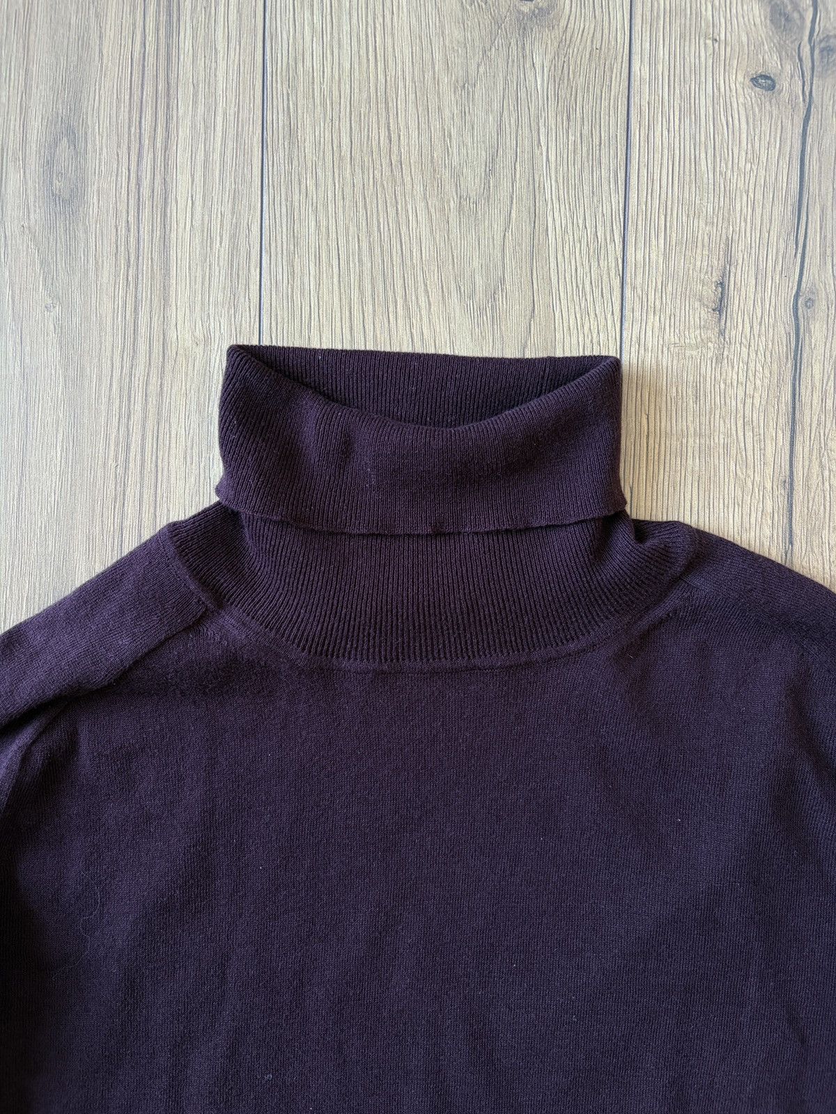 Prada Prada Burgundy Violet Turtleneck Sweater Size US XL / EU 56 / 4 - 7 Thumbnail