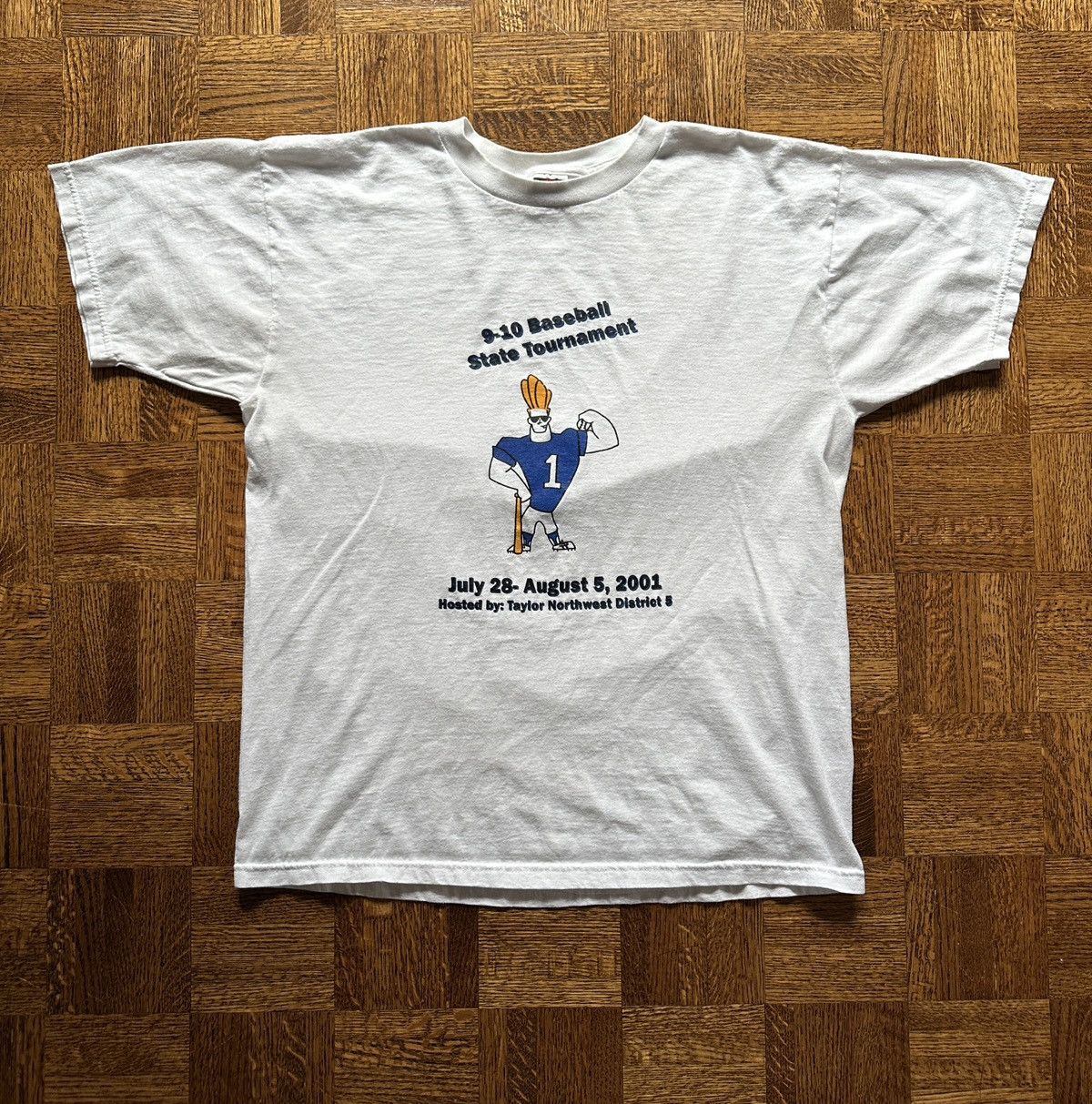 Vintage Vintage Y2K Johnny Bravo Baseball Tournament Graphic Tee Size US L / EU 52-54 / 3 - 1 Thumbnail