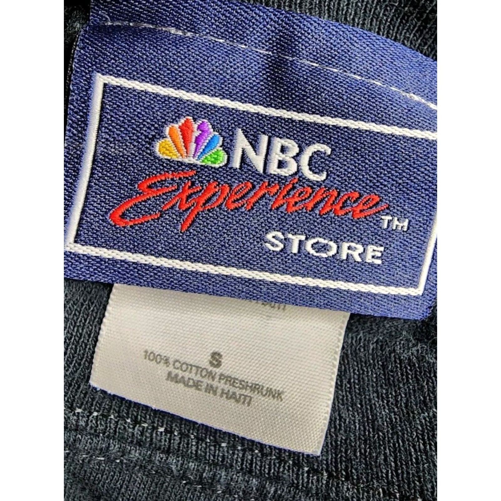 Vintage VINTAGE NBC TV Show T Shirt Black S Mens Short Sleeve 90s Size US S / EU 44-46 / 1 - 4 Thumbnail