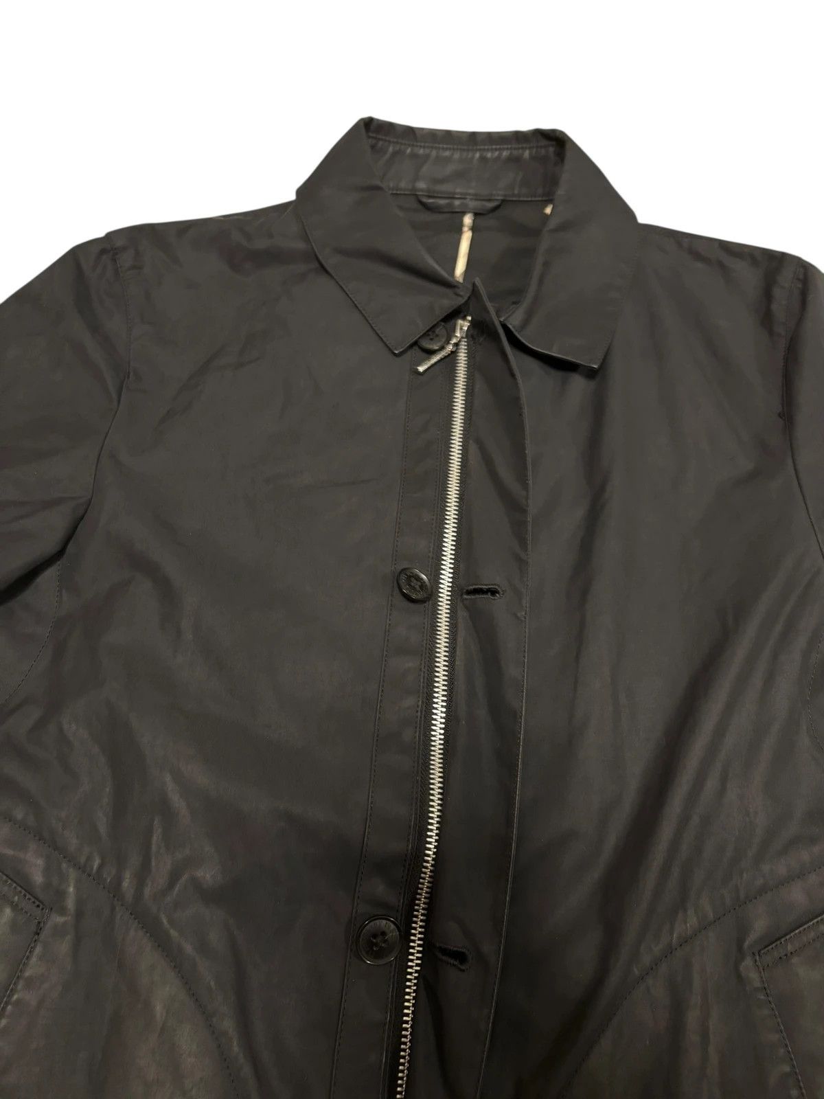 Burberry Burberry Black Label black denim trench coat Size US S / EU 44-46 / 1 - 3 Thumbnail