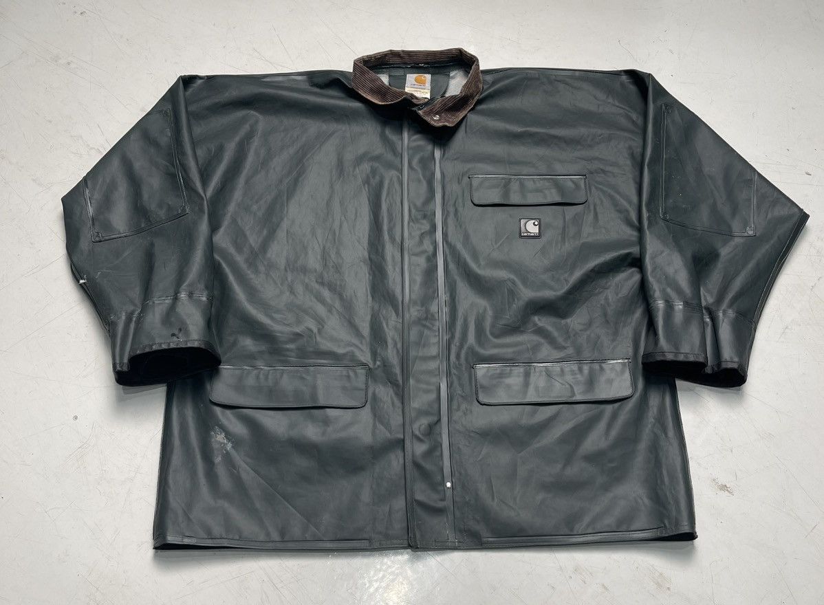 Carhartt Carhartt C64GRN Rain Jacket Size US L / EU 52-54 / 3 - 3 Thumbnail