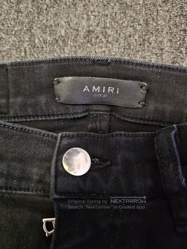Amiri Amiri Knee Destroyed Denim Pants Size US 31 - 3 Thumbnail