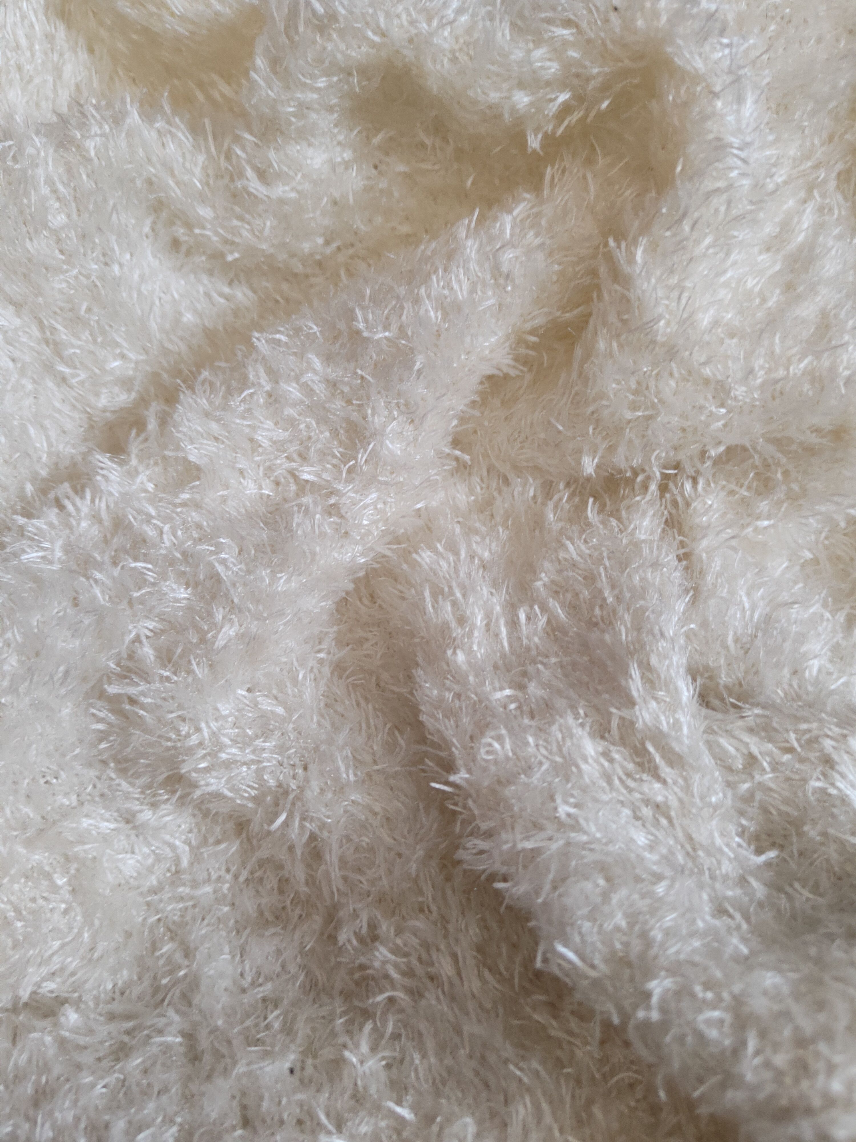 Homespun Knitwear Japanese Brand Ivory Shag Shaggy Fur Mohair Knitwear #S2159 Size M / US 6-8 / IT 42-44 - 10 Thumbnail