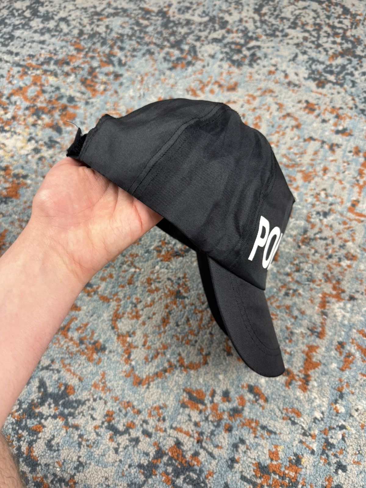 Vintage Vintage y2k Polizei balenciaga style hat cap Kanye west 00s Size ONE SIZE - 3 Thumbnail