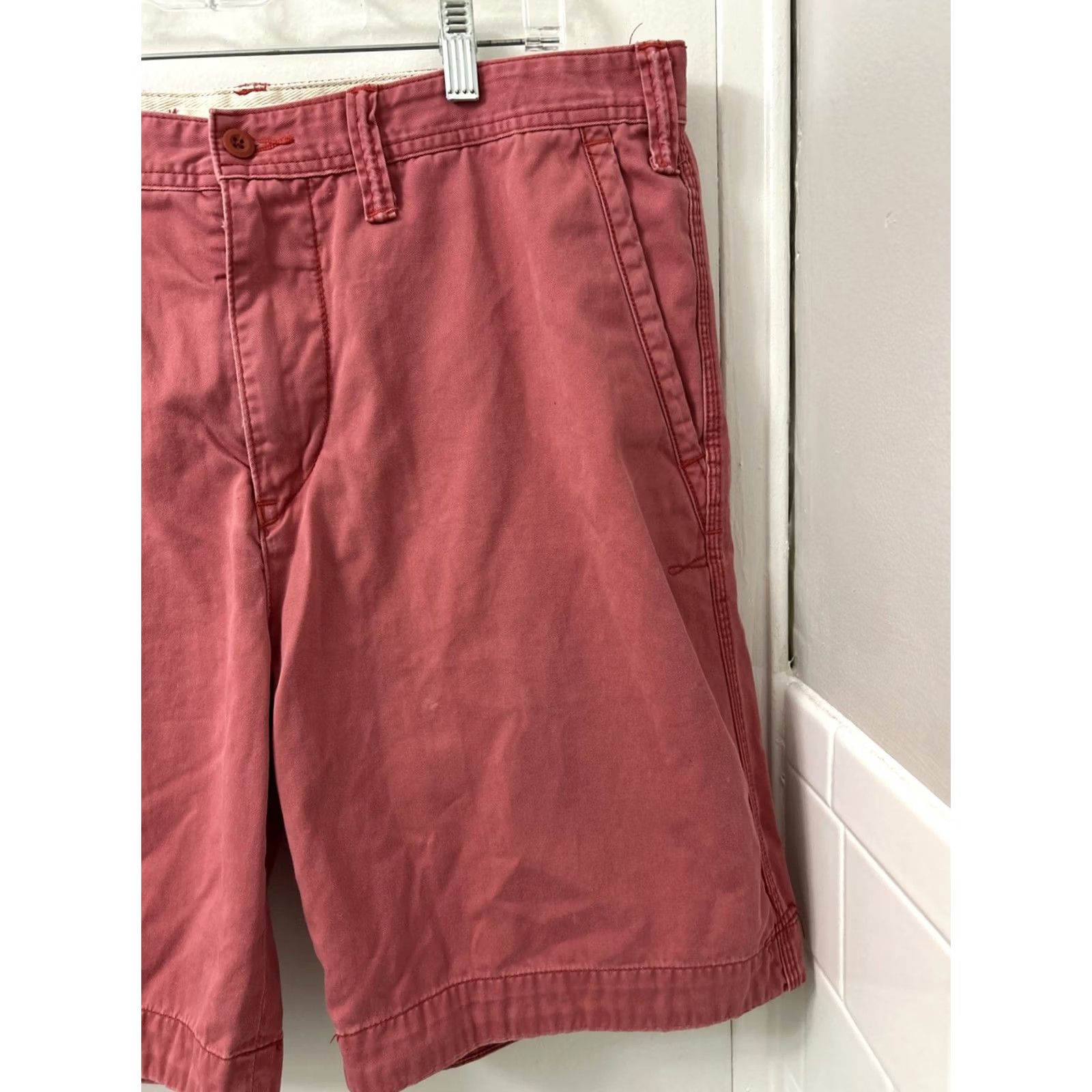 Polo Ralph Lauren Polo Ralph Lauren Shorts Mens Size 36 Pink Chino Relaxed Fit 9” Inseam Pockets Cotton Size US M / EU 48-50 / 2 - 3 Thumbnail