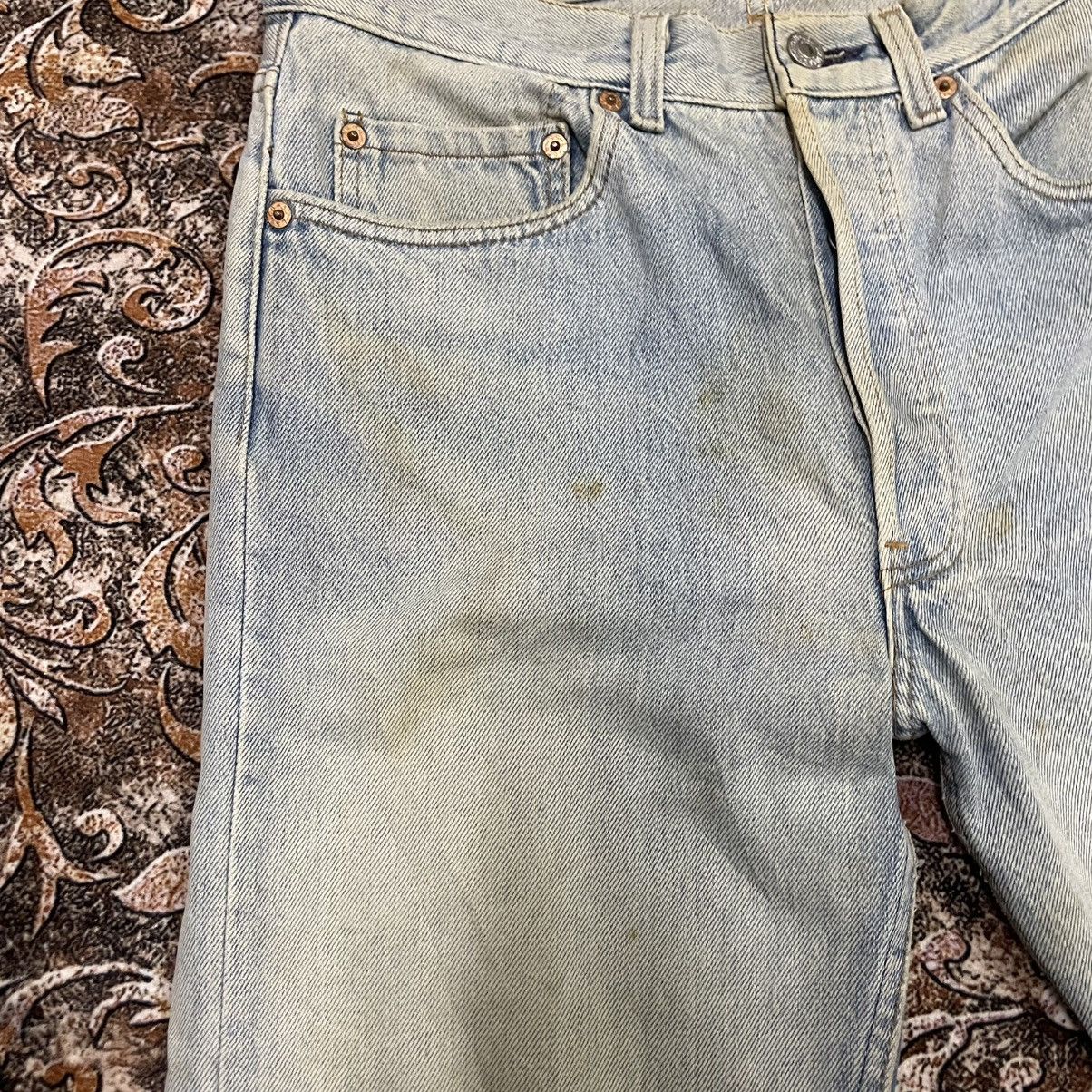 Levi's Vintage Clothing 🔥Vintage Levis 501 Stoned Washed Distress Dirty Denim Jeans Size US 31 - 10 Thumbnail