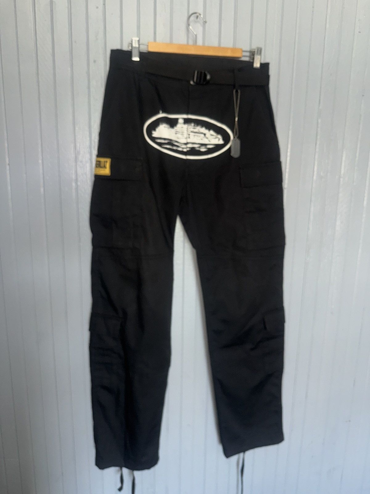 Corteiz Corteiz RTW 5 year anniversary Black Cargo Pants Size US 31 - 9 Thumbnail
