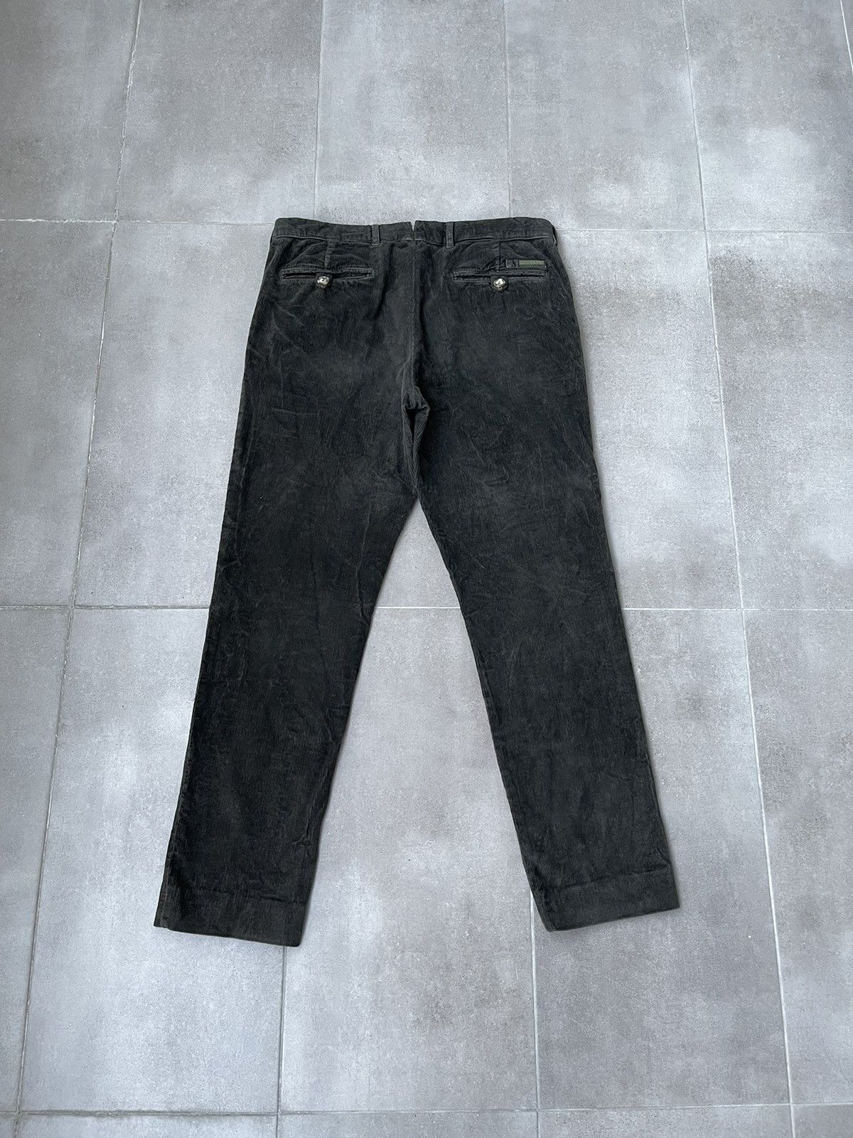 Prada AW11 Prada Corduroy Swamp Green Denim Casual Pants Size US 34 / EU 50 - 12 Thumbnail
