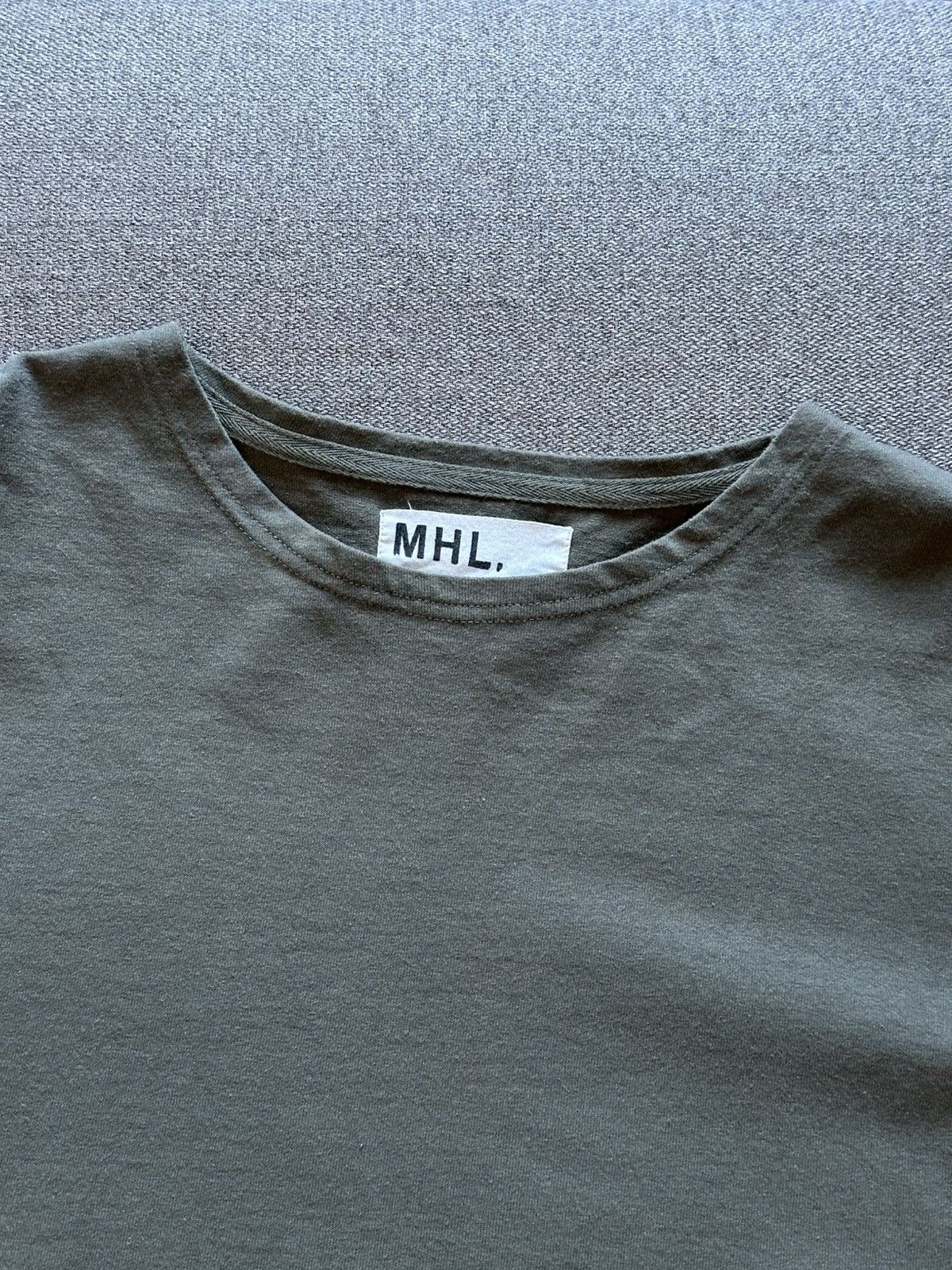 Margaret Howell MHL Margaret Howell khaki cotton longsleeve Size US S / EU 44-46 / 1 - 3 Thumbnail