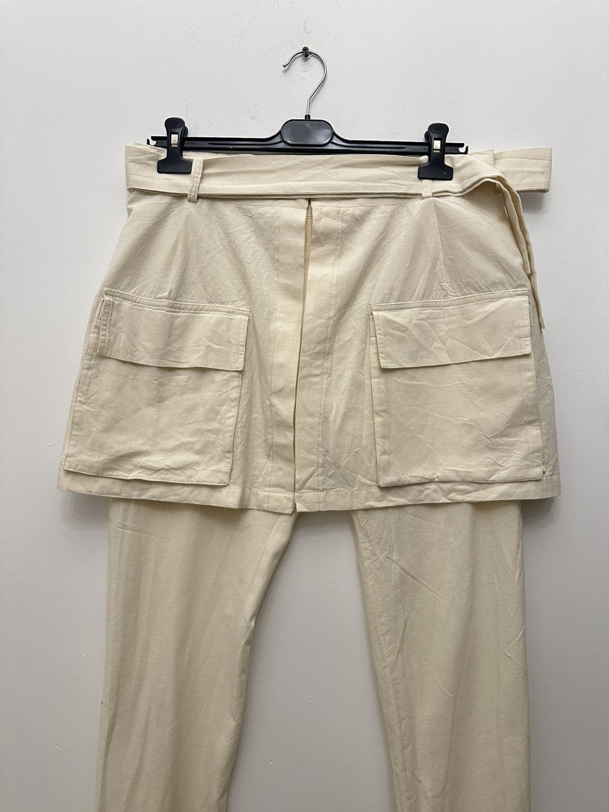 Other Slim cotton set vest and trousers canvas safari style Size 40S - 3 Thumbnail
