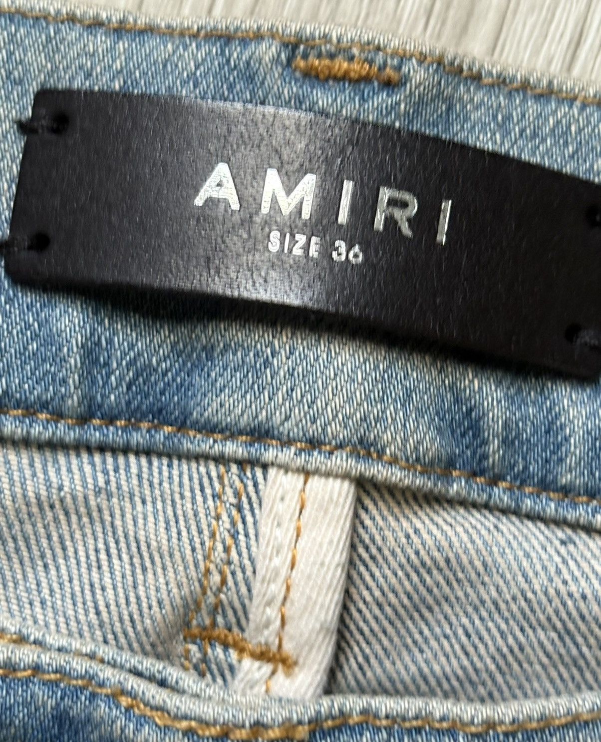 Amiri Amiri tie dye patch jeans Size US 36 / EU 52 - 2 Thumbnail