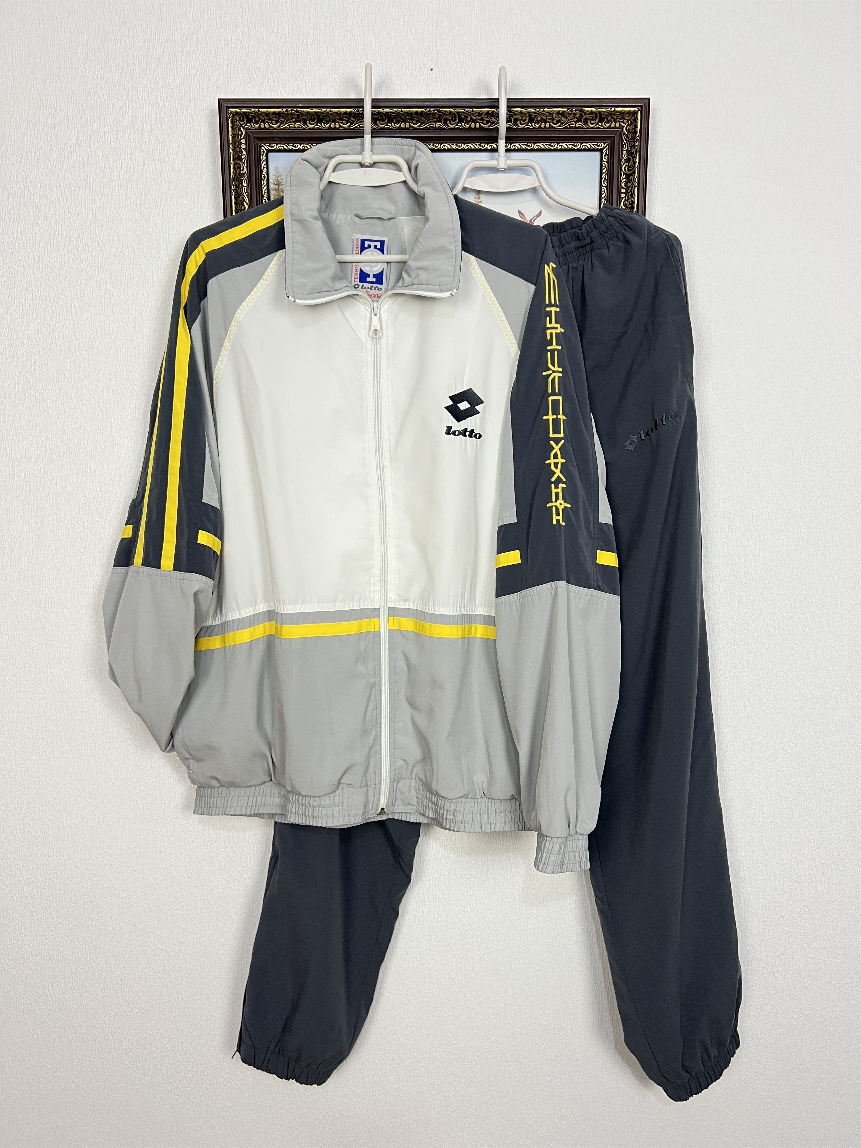 Vintage 90's Boris Becker Tennis Set Track Jacket Pants Suit