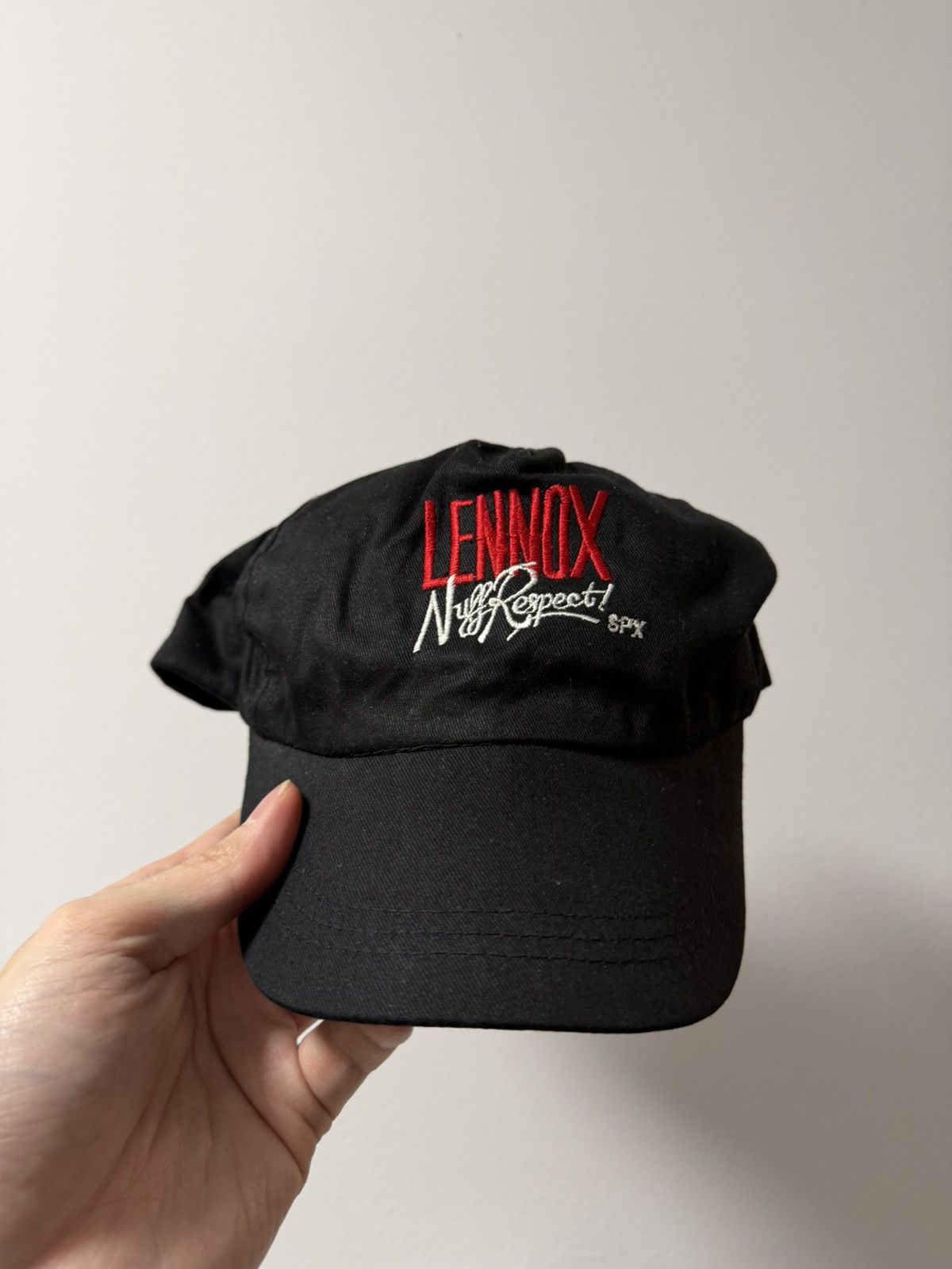 Vintage Vintage Lennox Lewis Nuff Respecf Cap Size ONE SIZE - 1 Thumbnail