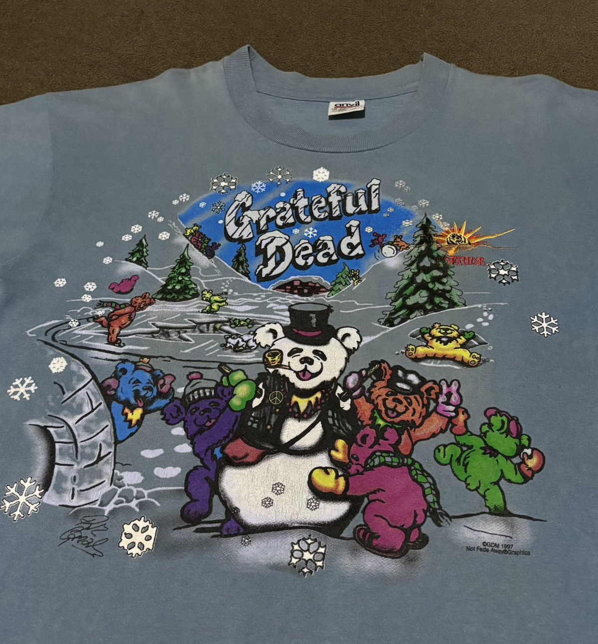 Anvil Vintage Grateful Dead Shirt 1997 Size US L / EU 52-54 / 3 - 2 Thumbnail