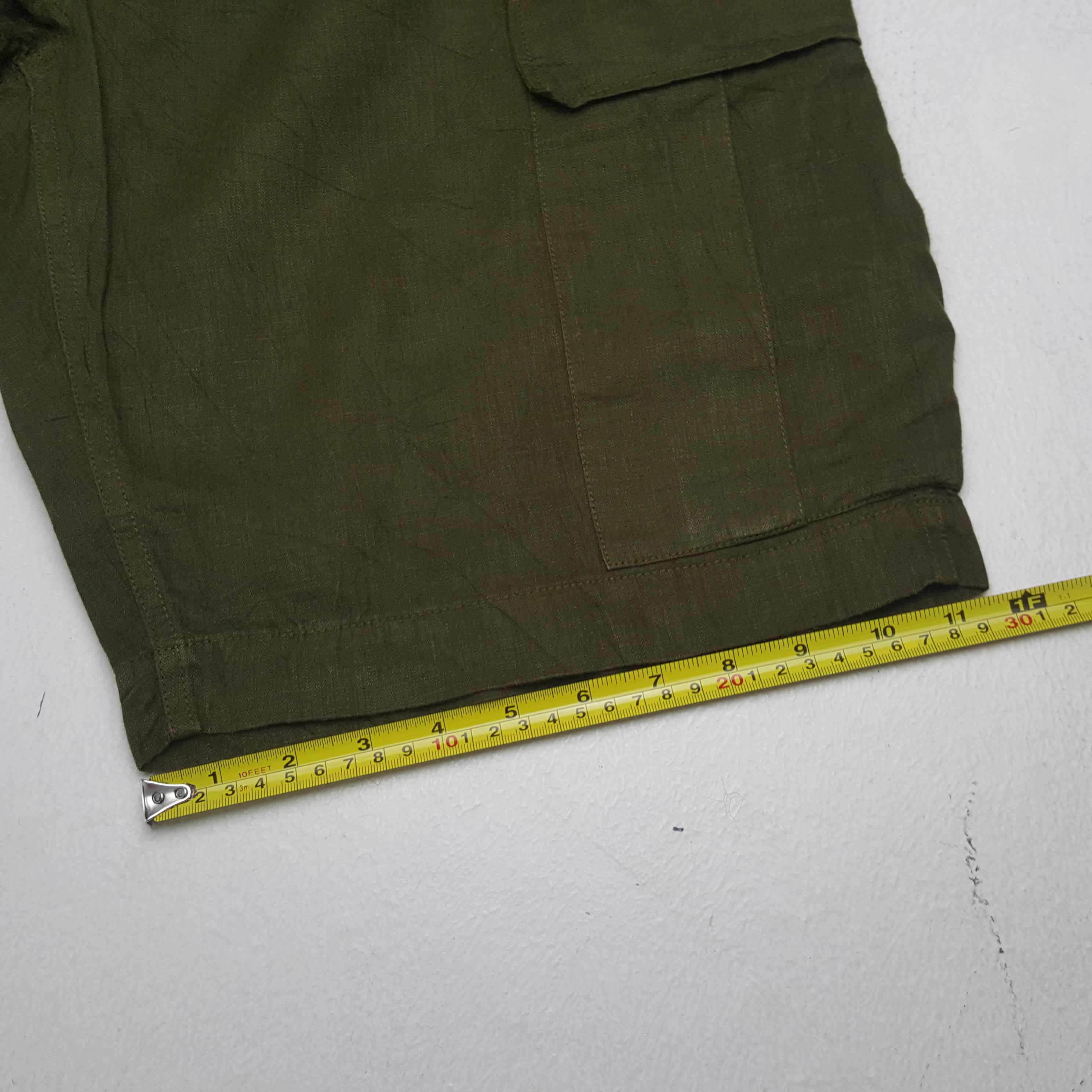 Vintage Honnete France Cargo Style Short Pants RR10 Size US 34 / EU 50 - 8 Thumbnail