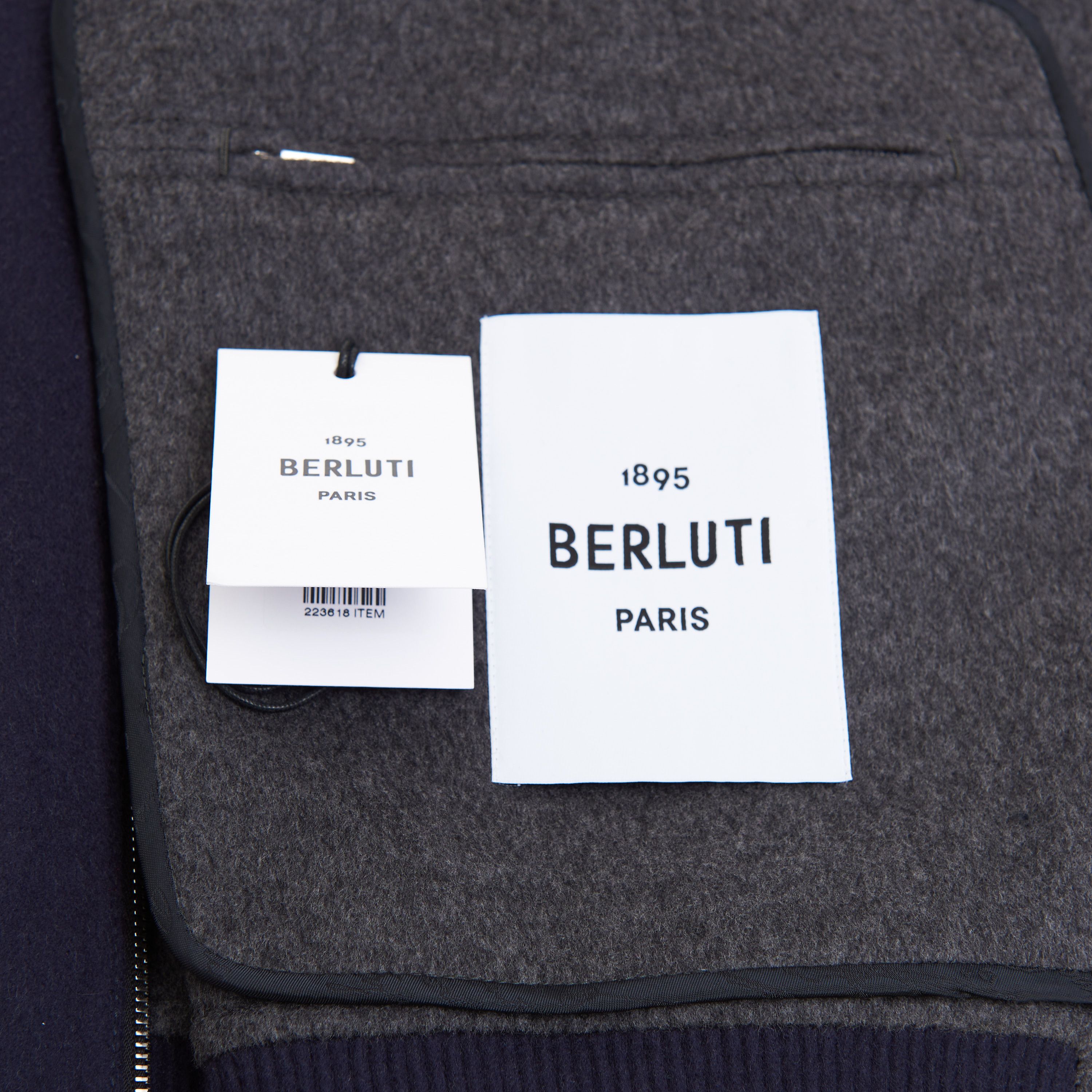 Berluti Double Face Blouson Jacket With Patinated Leather Collar Size US M / EU 48-50 / 2 - 10 Thumbnail