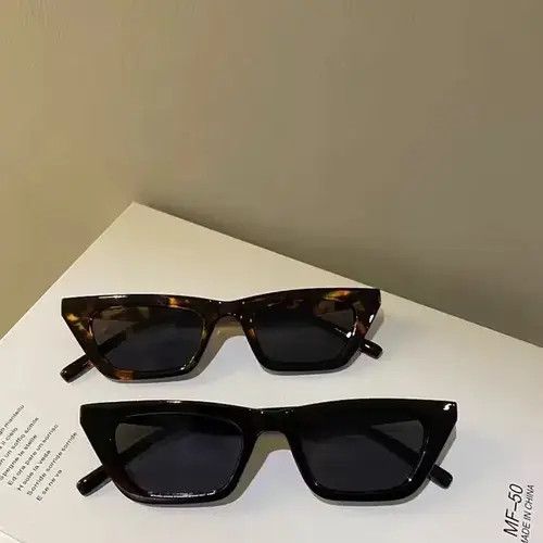 Vintage Vintage square frame sunglasses Size ONE SIZE - 4 Thumbnail
