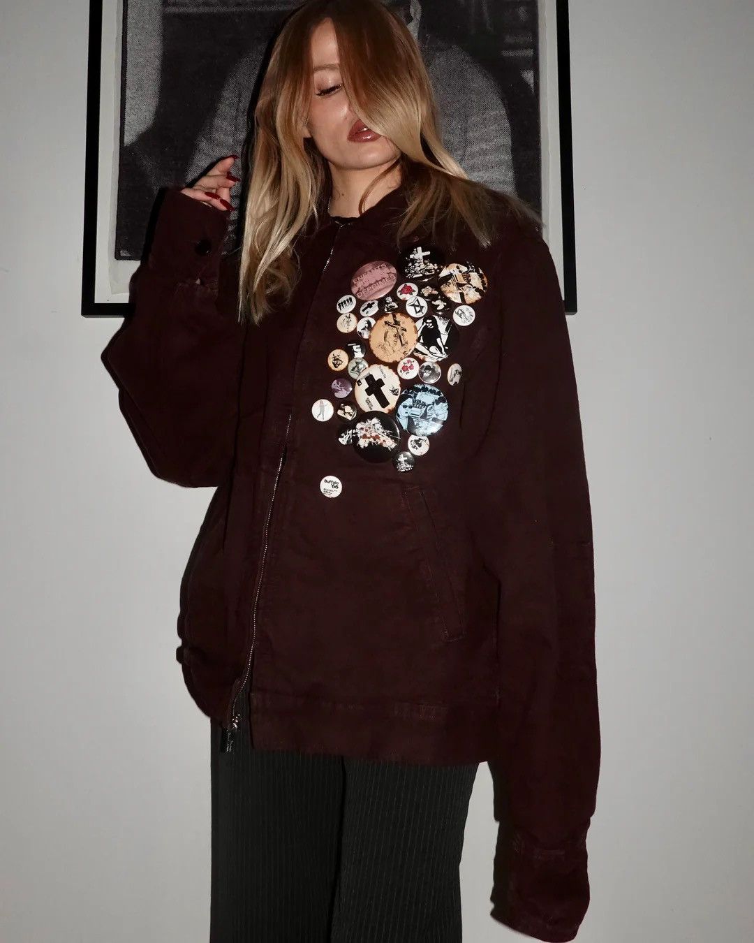 Enfants Riches Deprimes 🚭 OG RELEASE 🚭 RUNWAY 33+ PIN BUFFALO ‘66 FADED JACKET Size US L / EU 52-54 / 3 - 3 Thumbnail