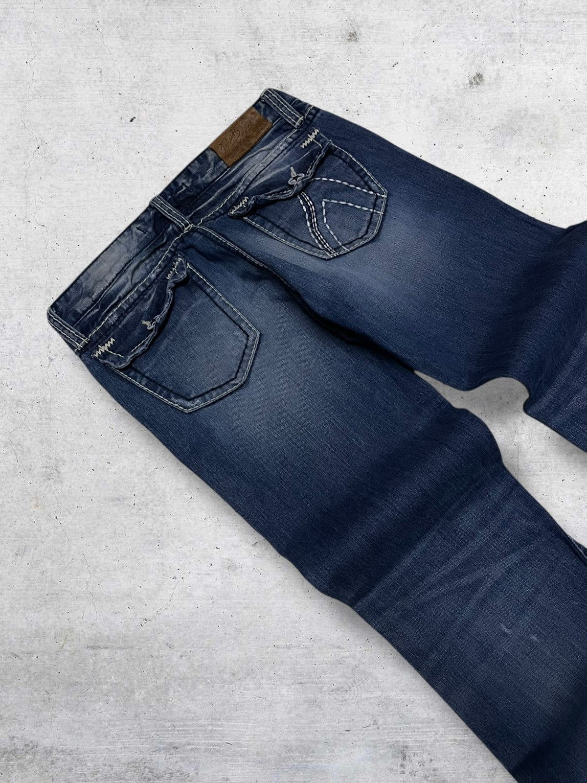 Japanese Brand VINTAGE BUCKAROO CRAFTED JAPAN DESIGNER 90S FLARED CUT DENIM Size US 30 / EU 46 - 14 Thumbnail