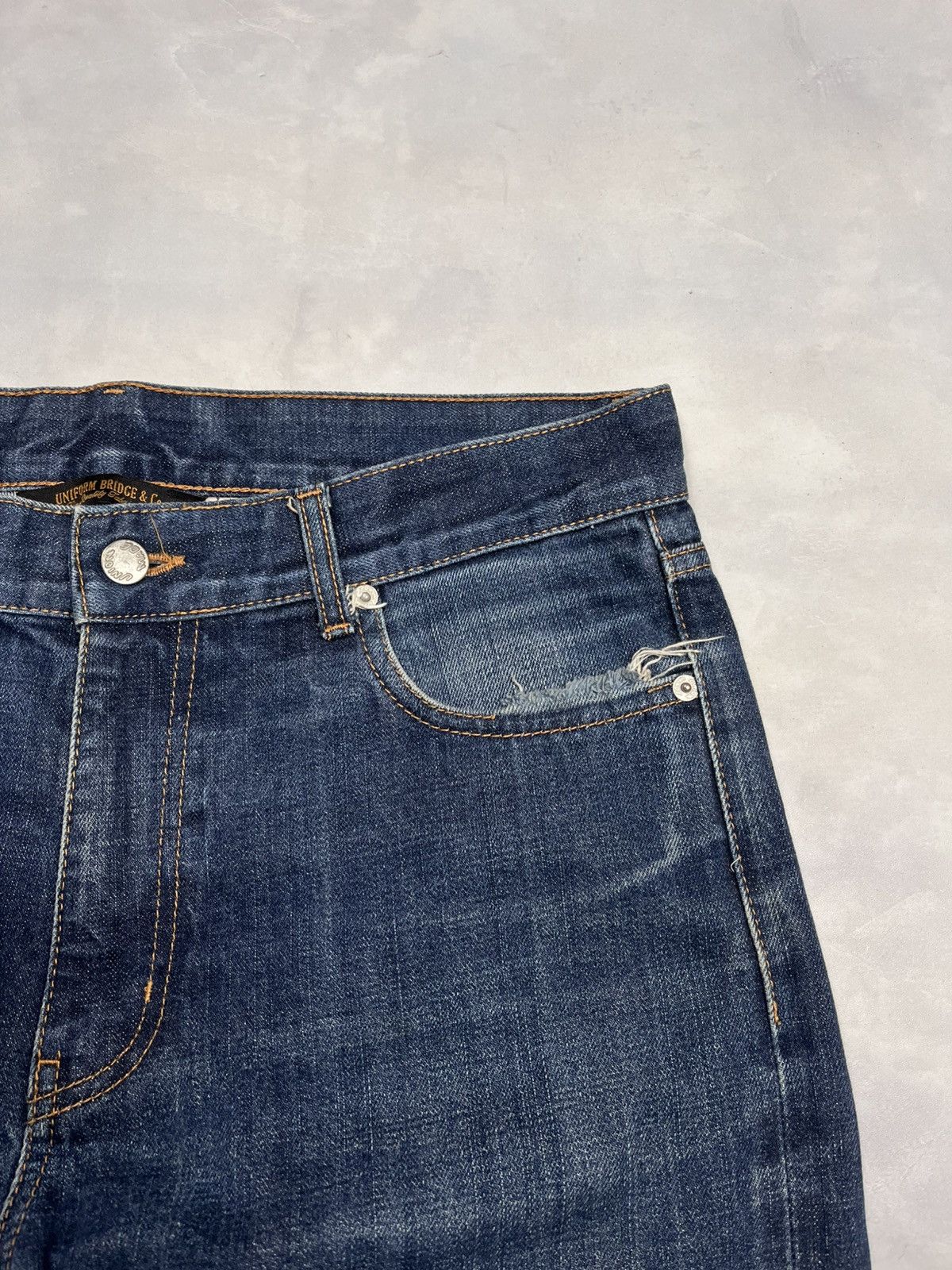Uniform Bridge Unifrom Bridge Selvedge Denim Pants Size US 34 / EU 50 - 11 Thumbnail