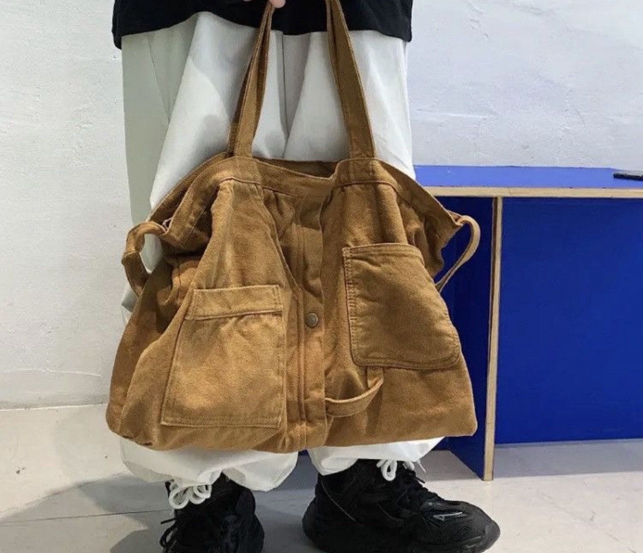 Japanese Brand Brown Color Shoulder Cross Body Bag Size ONE SIZE - 1 Thumbnail