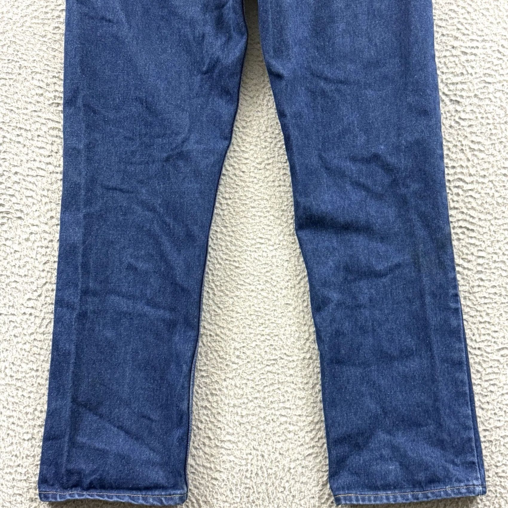 Levi's VINTAGE Levi's Jeans 34x31 Blue 20508 5-Pocket Zip Denim Straight Men’s Retro 80s Preppy United States Men Size US 34 / EU 50 - 8 Thumbnail