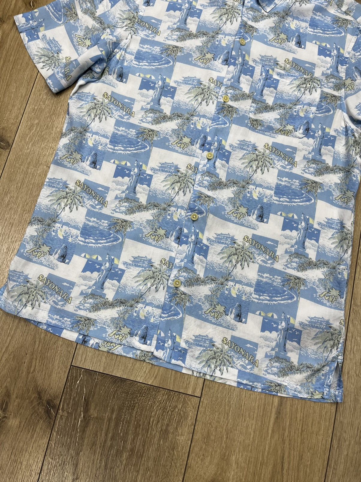 Other 🔴 Allsaints Sayonara Viscose Short Sleeve Hawaiian Shirt Size US M / EU 48-50 / 2 - 6 Thumbnail