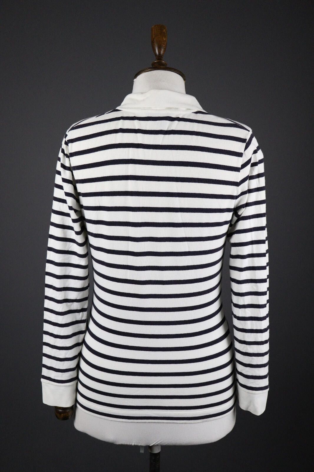 Escada Escada White Stripe Button Top Blouse Cardigan Size S Size S / US 4 / IT 40 - 5 Thumbnail