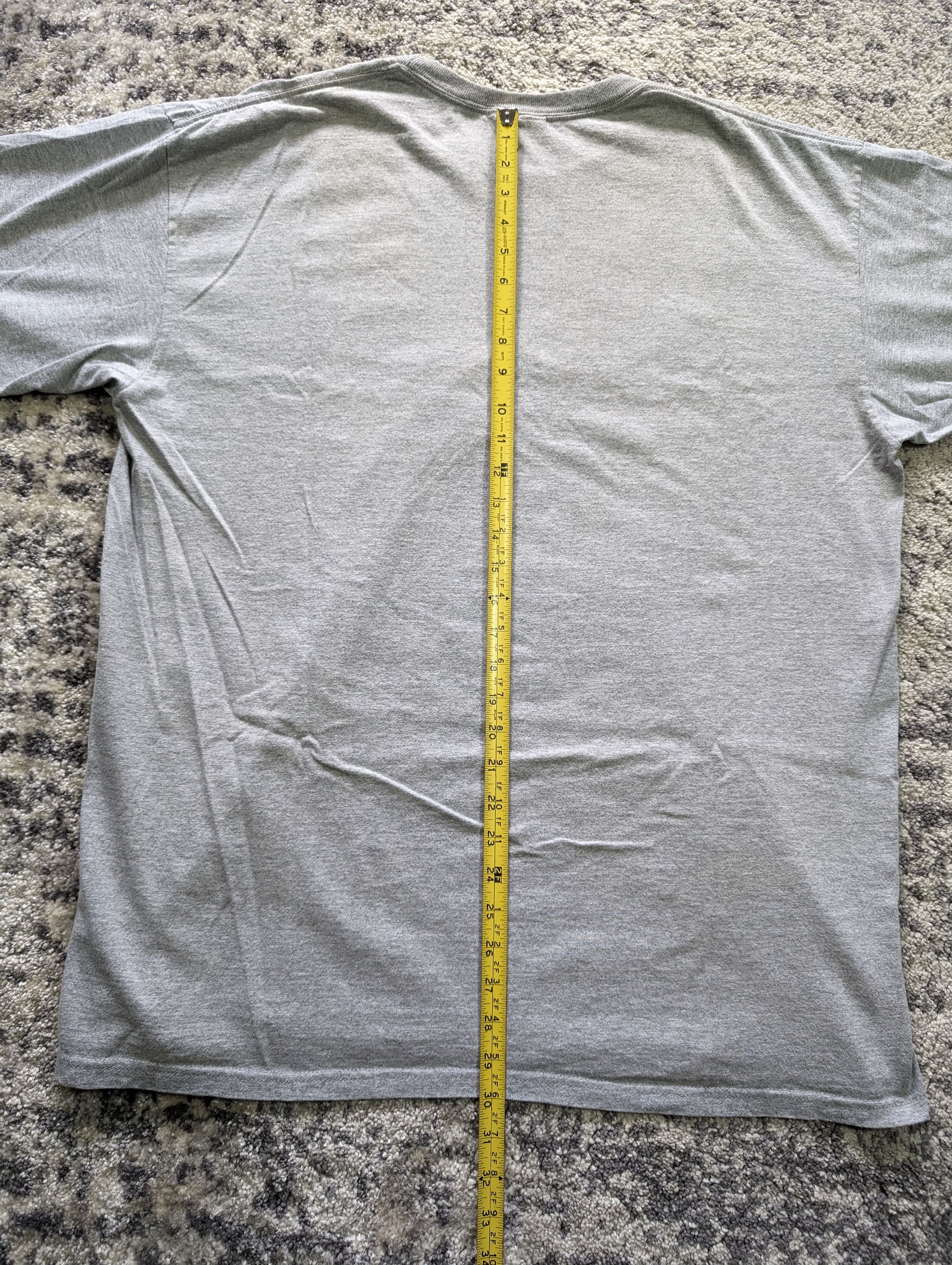 Nike × Vintage Harvard USA 90s Nike Team White Tag Central Swoosh t-shirt Size US XL / EU 56 / 4 - 5 Thumbnail