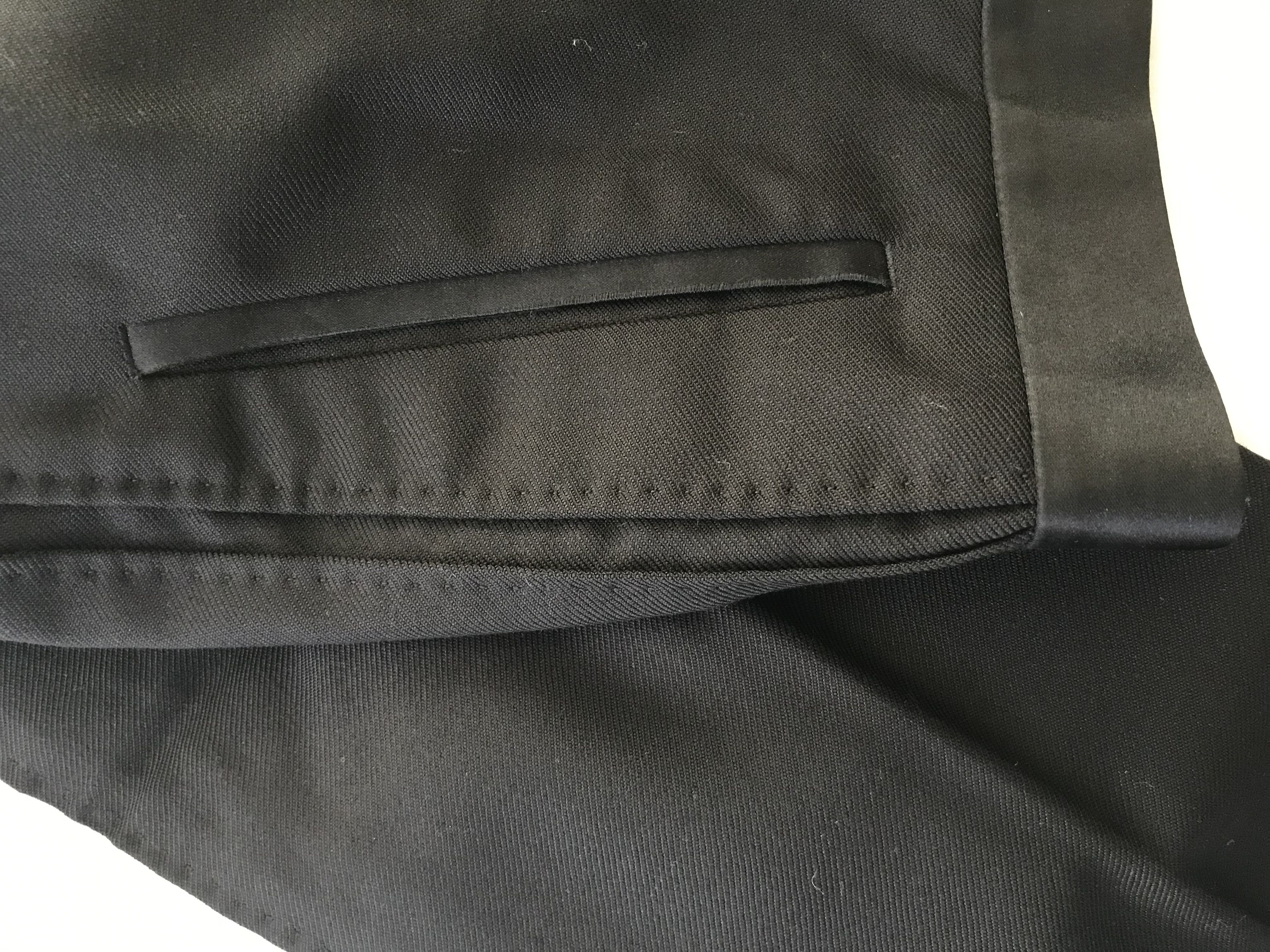 Maison Margiela Margiela Wool/mohair with satin waist trousers from aw18 Size 44R - 7 Thumbnail