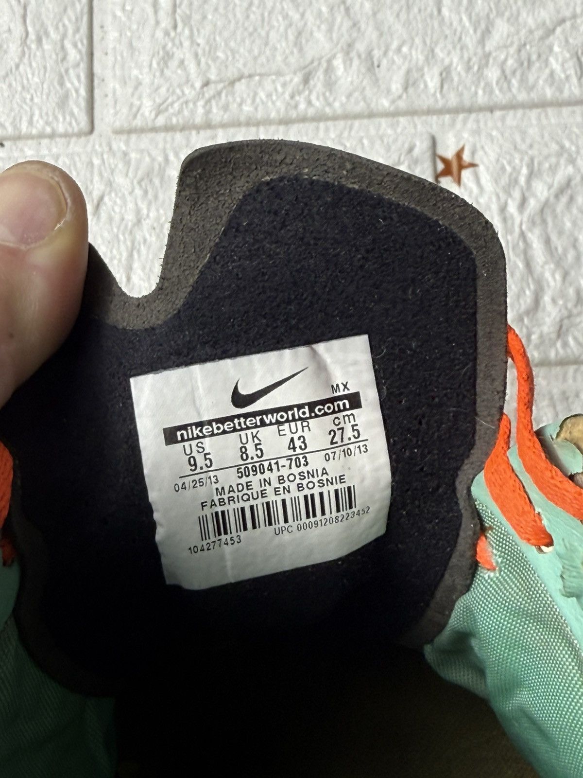 Nike Nike Tiempo Legend IV SG 509041-703 US9.5 UK8.5 EUR43 Elite Size US 9.5 / EU 42-43 - 16 Thumbnail