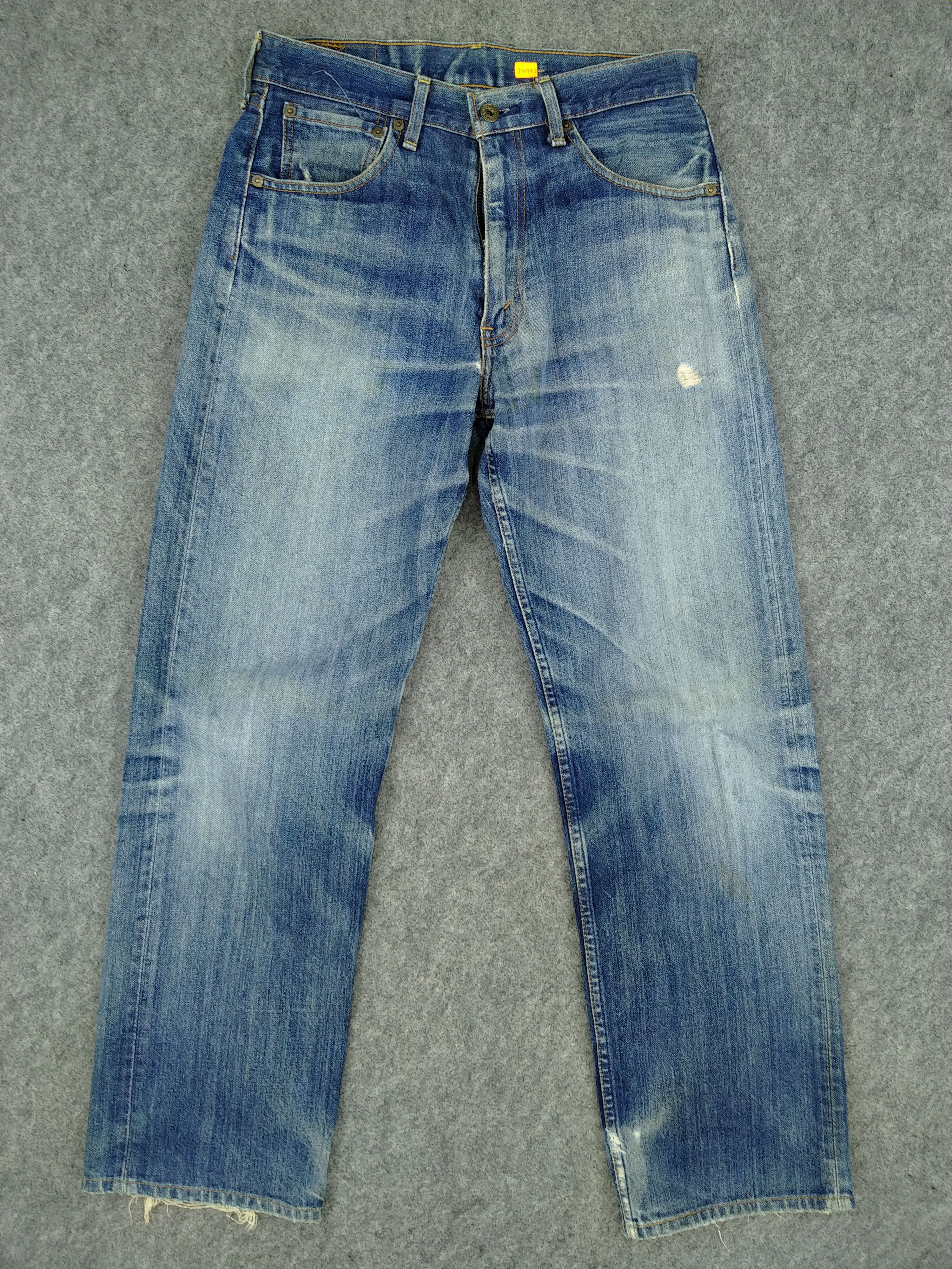 Levi's Blue Distressed Vintage Levi's 503 31x30.5 Denim -JN943 Size US 31 - 1 Thumbnail