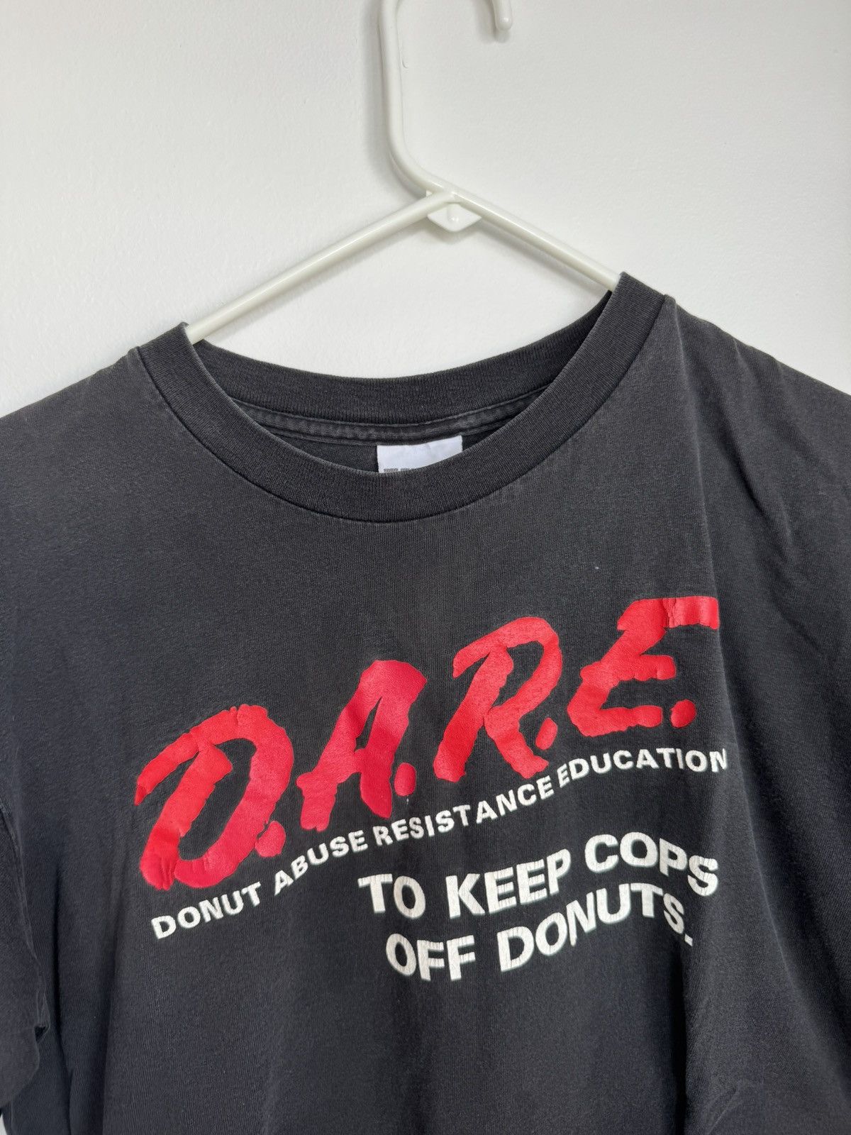 Vintage Vintage D.A.R.E. Gag Shirt – Parody Graphic Tee Size US L / EU 52-54 / 3 - 2 Thumbnail