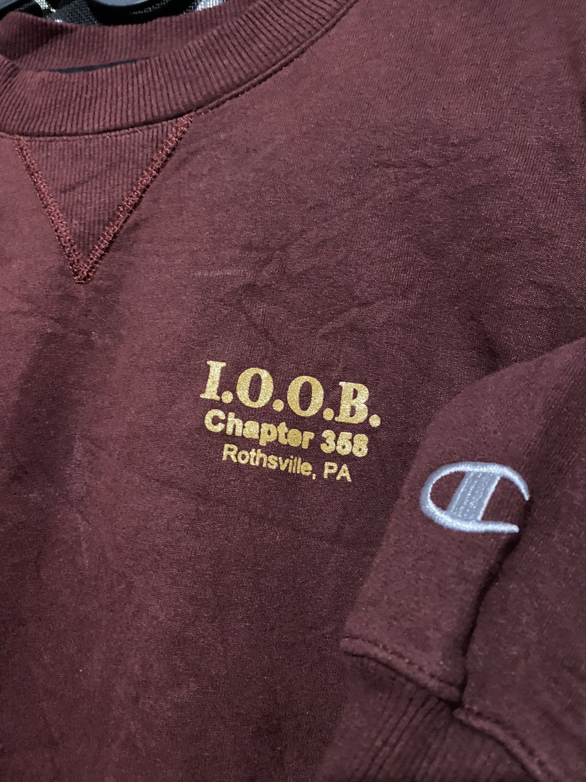 Champion × Vintage Vintage Champion ‘I.O.O.B.’ Sweatshirt. Size US XXL / EU 58 / 5 - 3 Thumbnail