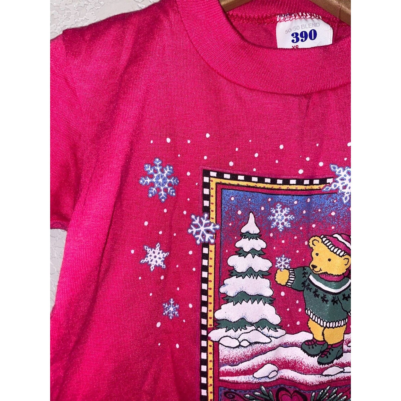 Jerzees 1990s Youth Killington Vermont Bear Shirt Children XS 2-4 Size XS / US 0-2 / IT 36-38 - 3 Thumbnail