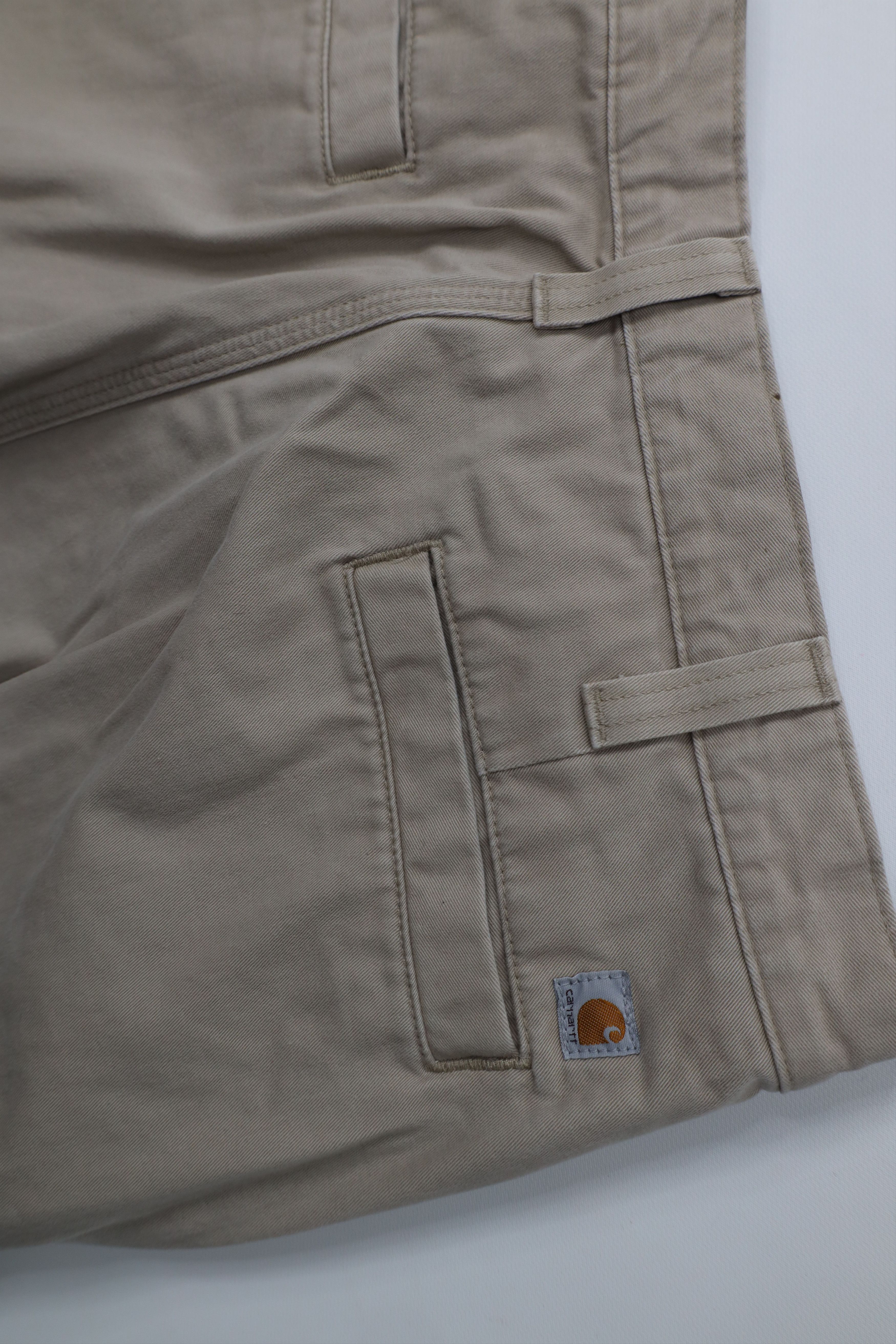 Carhartt Vintage Y2K Carhartt Relaxed Fit Wide Leg Chino Pants Tan Size US 36 / EU 52 - 14 Thumbnail