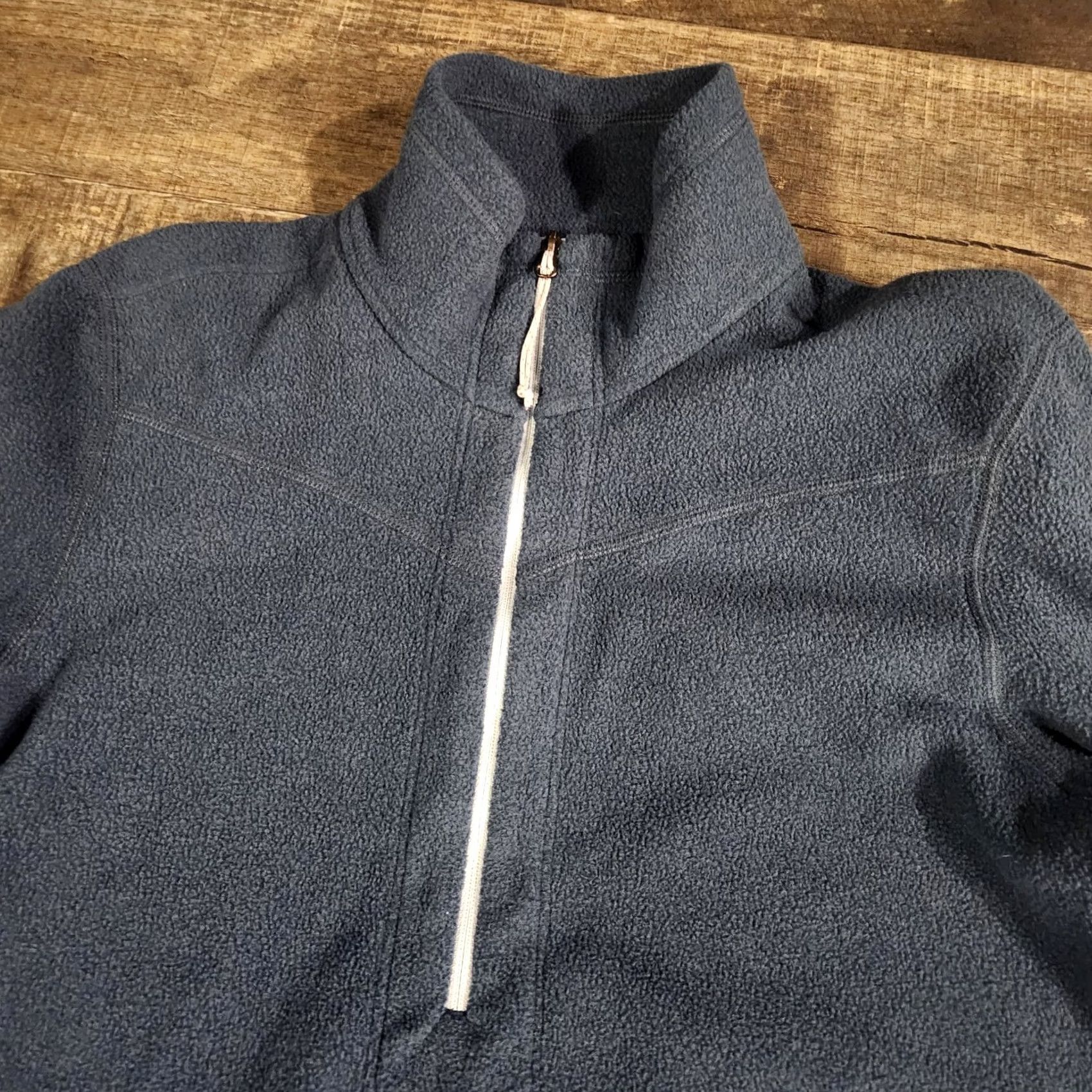 Vintage Stio Sweatshirt Womens Small Blue Fleece Pullover 1/2 Zip Snap Cuffs Outdoors Size S / US 4 / IT 40 - 5 Thumbnail