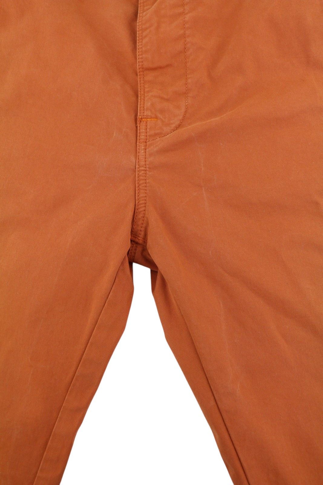 Nudie Jeans KHAKI SLIM W31/L32 Warm Orange Chino Trousers 84349 Size US 31 - 8 Thumbnail