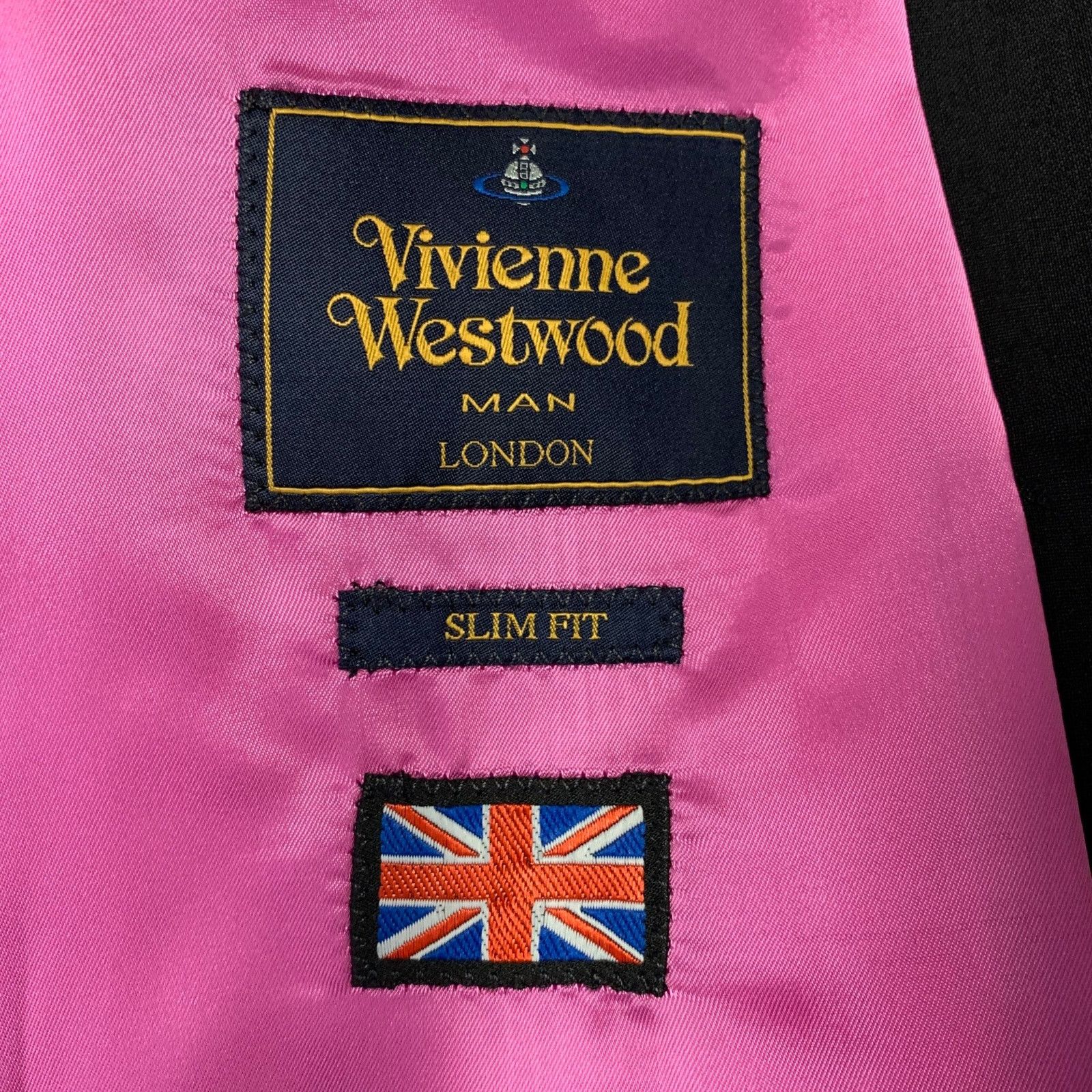 Vivienne Westwood VIVIENNE WESTWOOD Black Wool Single Breasted Sport Coat Size 36R - 7 Thumbnail