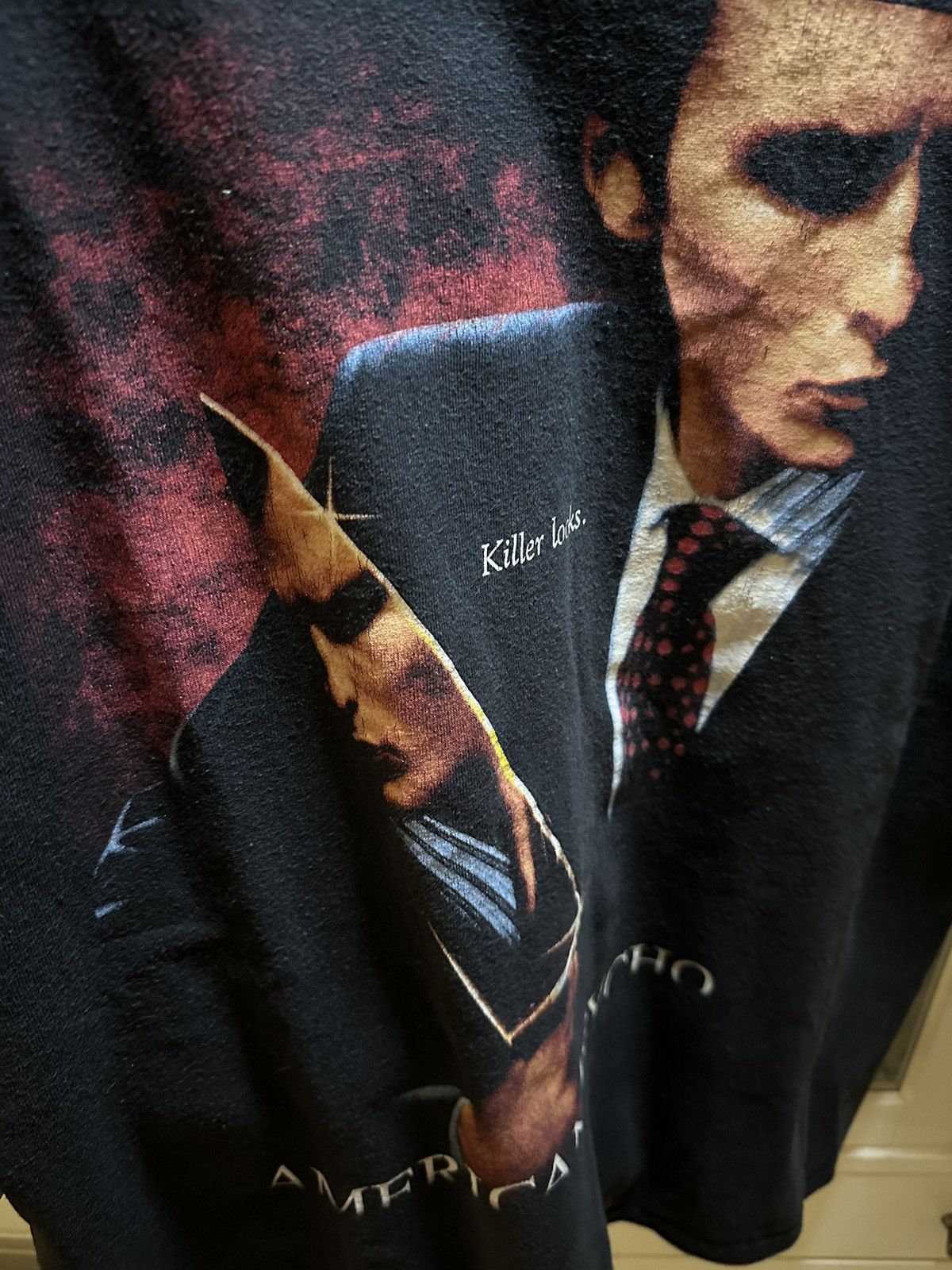Anvil American Psycho Movie Promo Tshirt Size US XL / EU 56 / 4 - 3 Thumbnail