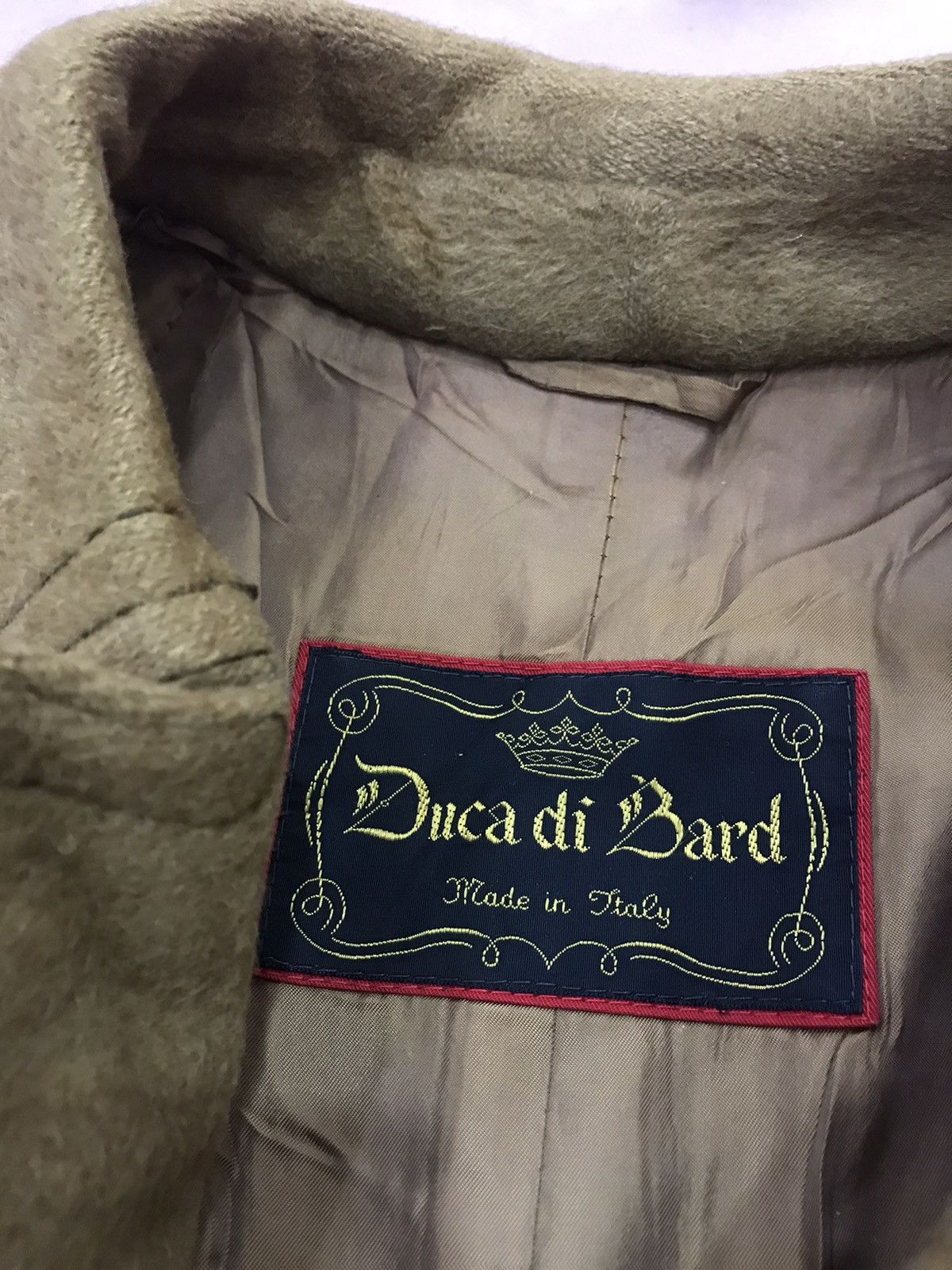 Vintage ALPACA WOOL long hair camel fuzzy coat Size US M / EU 48-50 / 2 - 6 Thumbnail