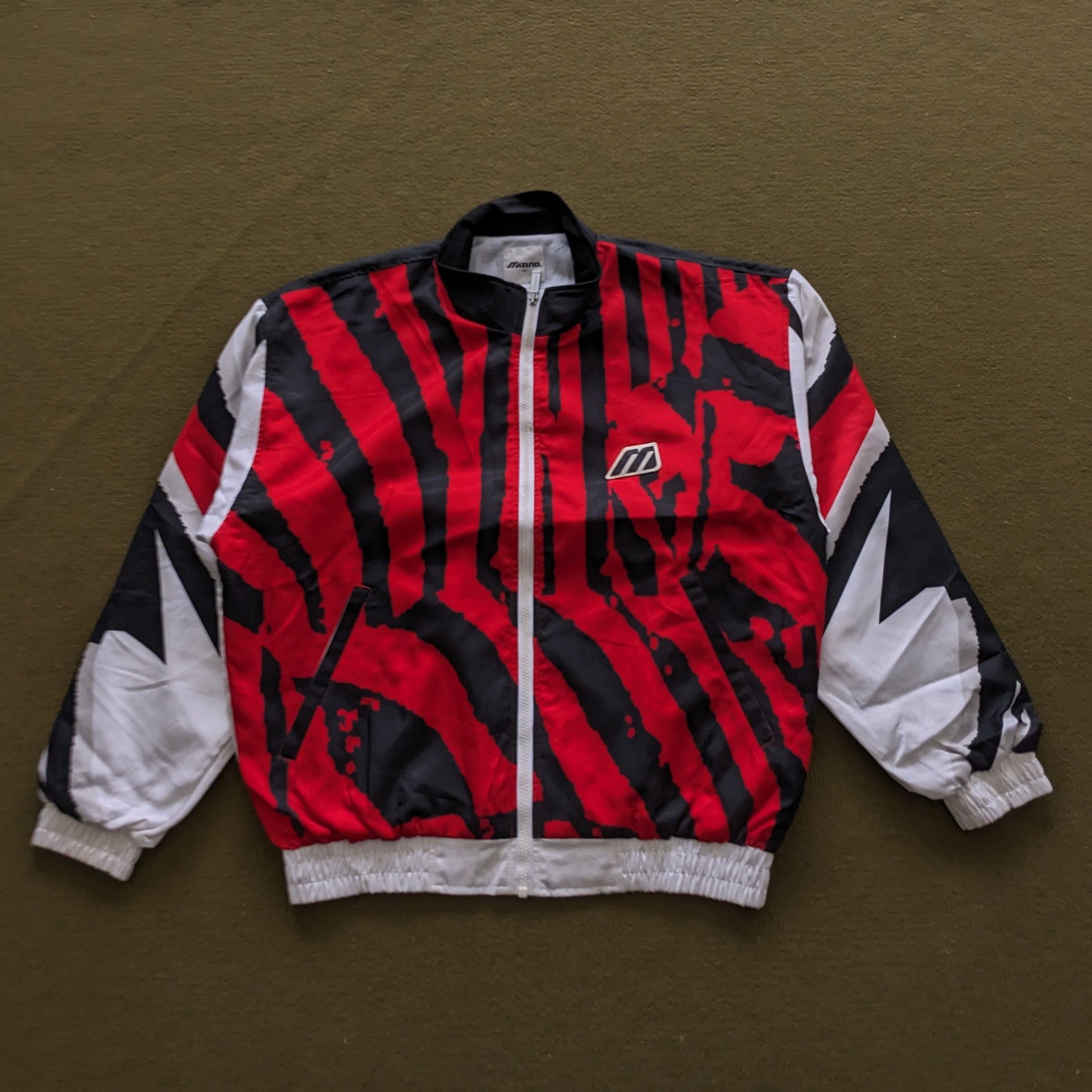 Mizuno Vintage MIZUNO Japanese Sports Windbreaker Jacket Size US L / EU 52-54 / 3 - 1 Thumbnail