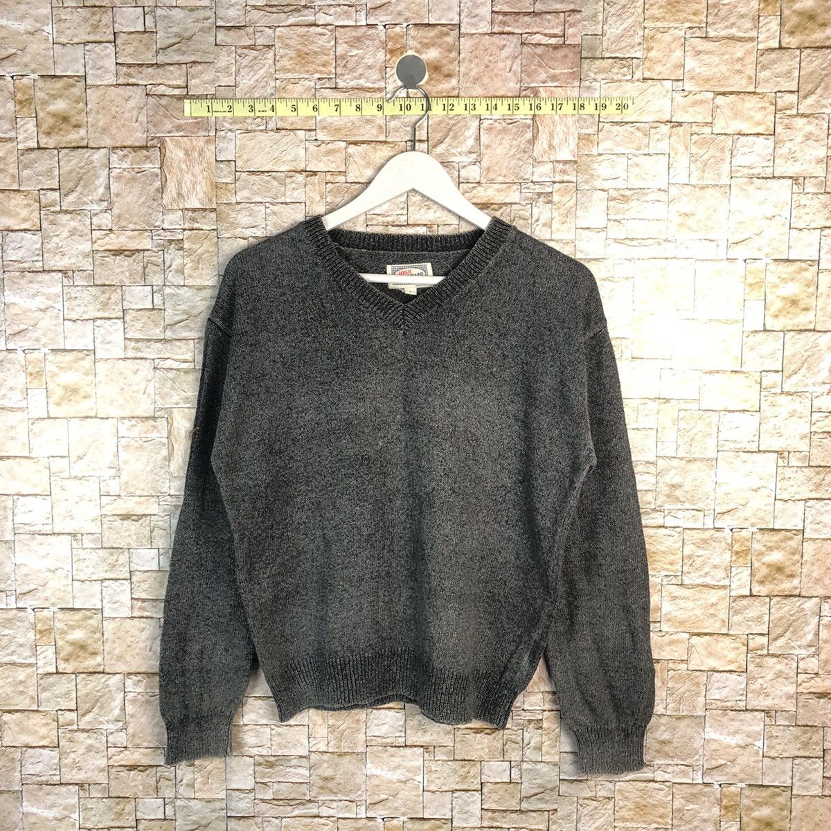 Homespun Knitwear × Japanese Brand × Vintage High Standard vintage japan Grey Knitwear #A910 Size US M / EU 48-50 / 2 - 1 Thumbnail